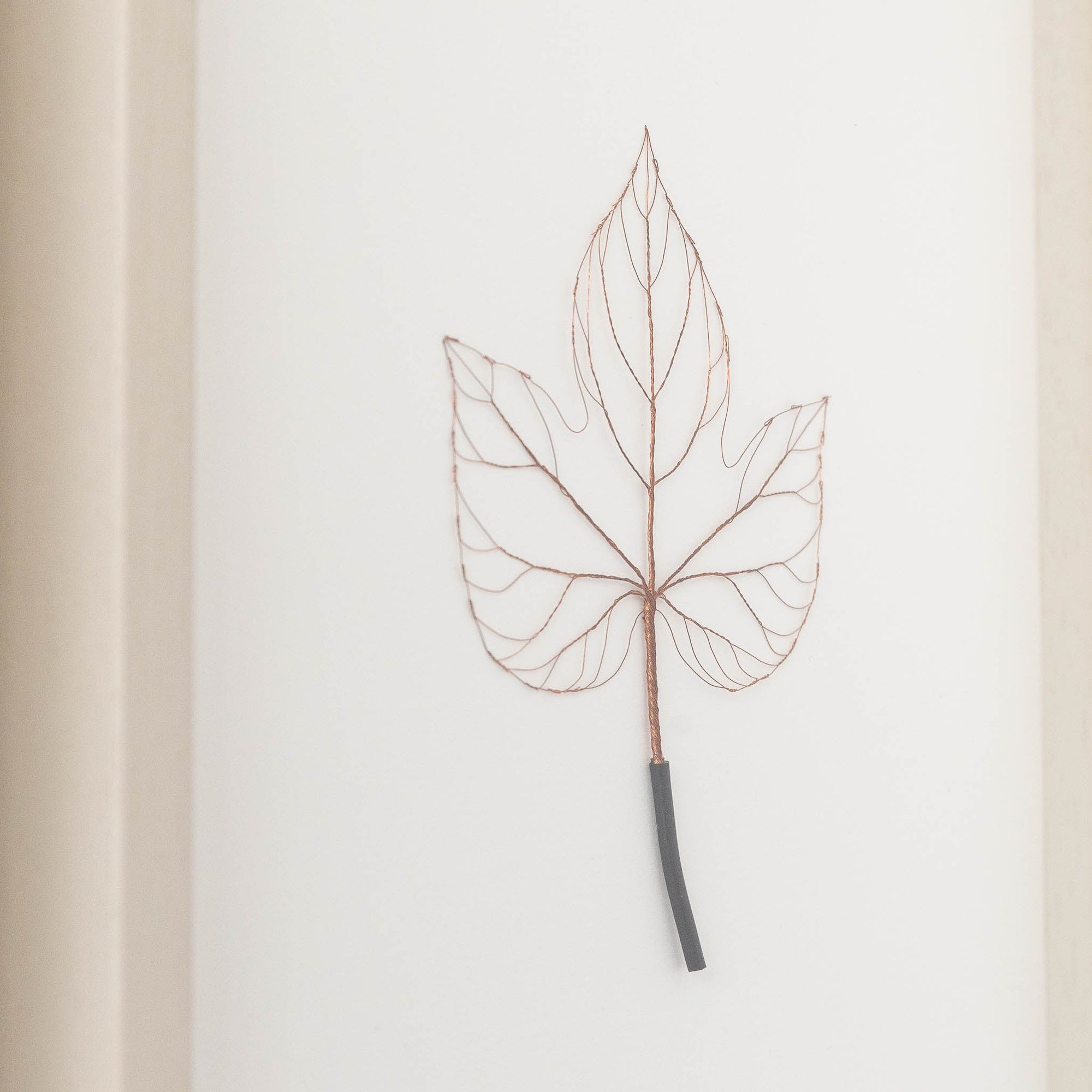 #32 - Copper Wire Leaf #7 (All Around You, 2024) by Mitsuru Koga | Tortoise General Store