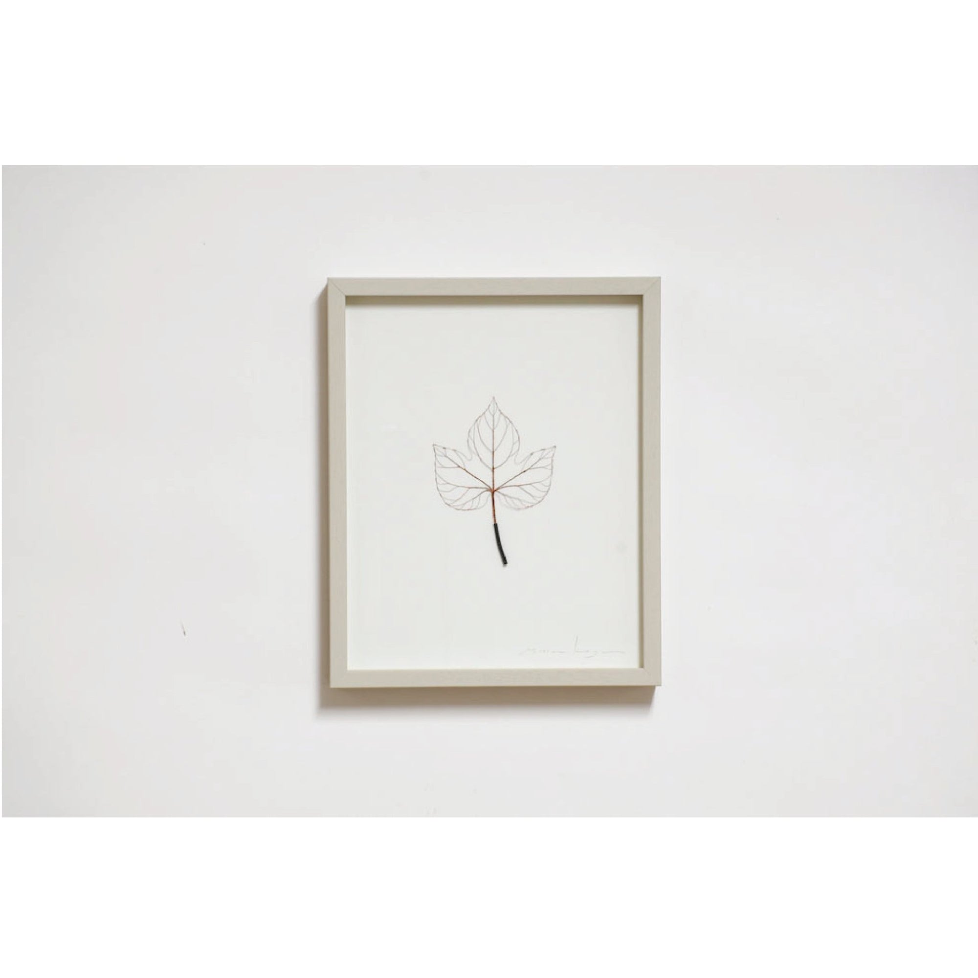 #32 - Copper Wire Leaf #7 (All Around You, 2024) by Mitsuru Koga | Tortoise General Store