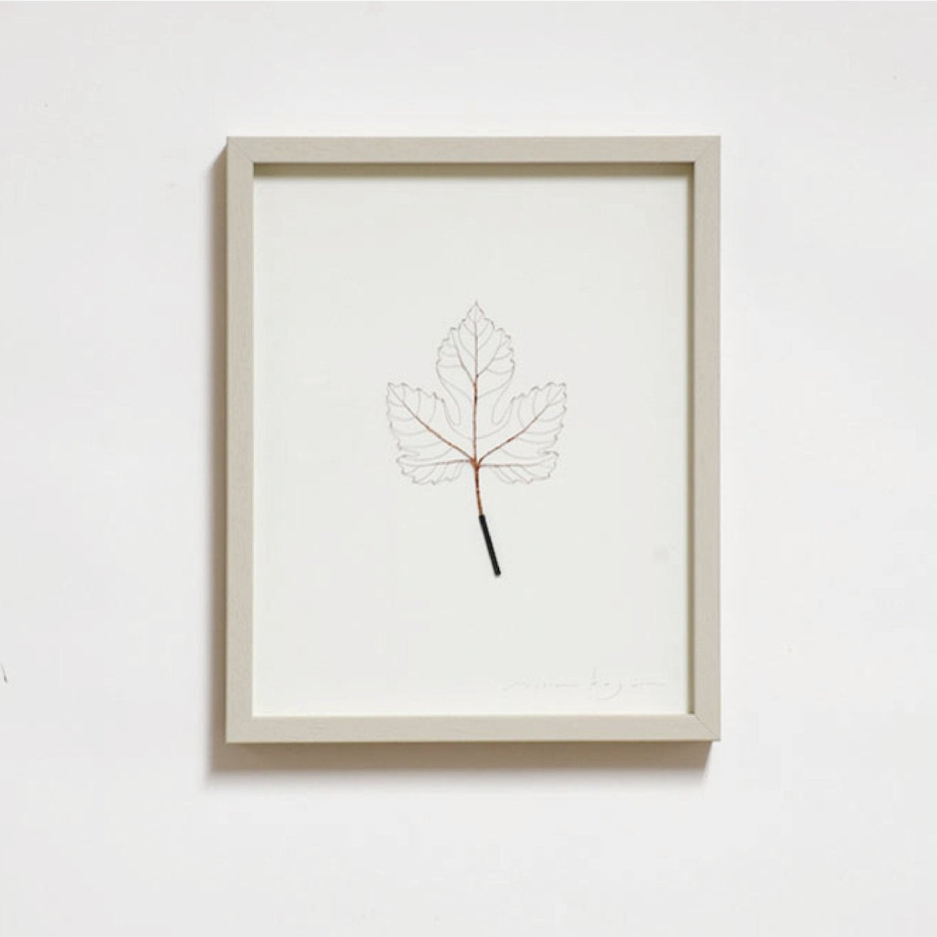 #33 - Copper Wire Leaf #8 (All Around You, 2024) by Mitsuru Koga | Tortoise General Store