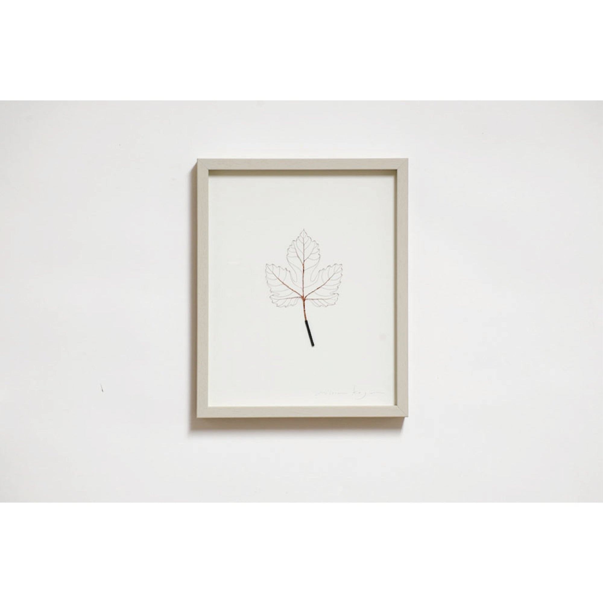 #33 - Copper Wire Leaf #8 (All Around You, 2024) by Mitsuru Koga | Tortoise General Store