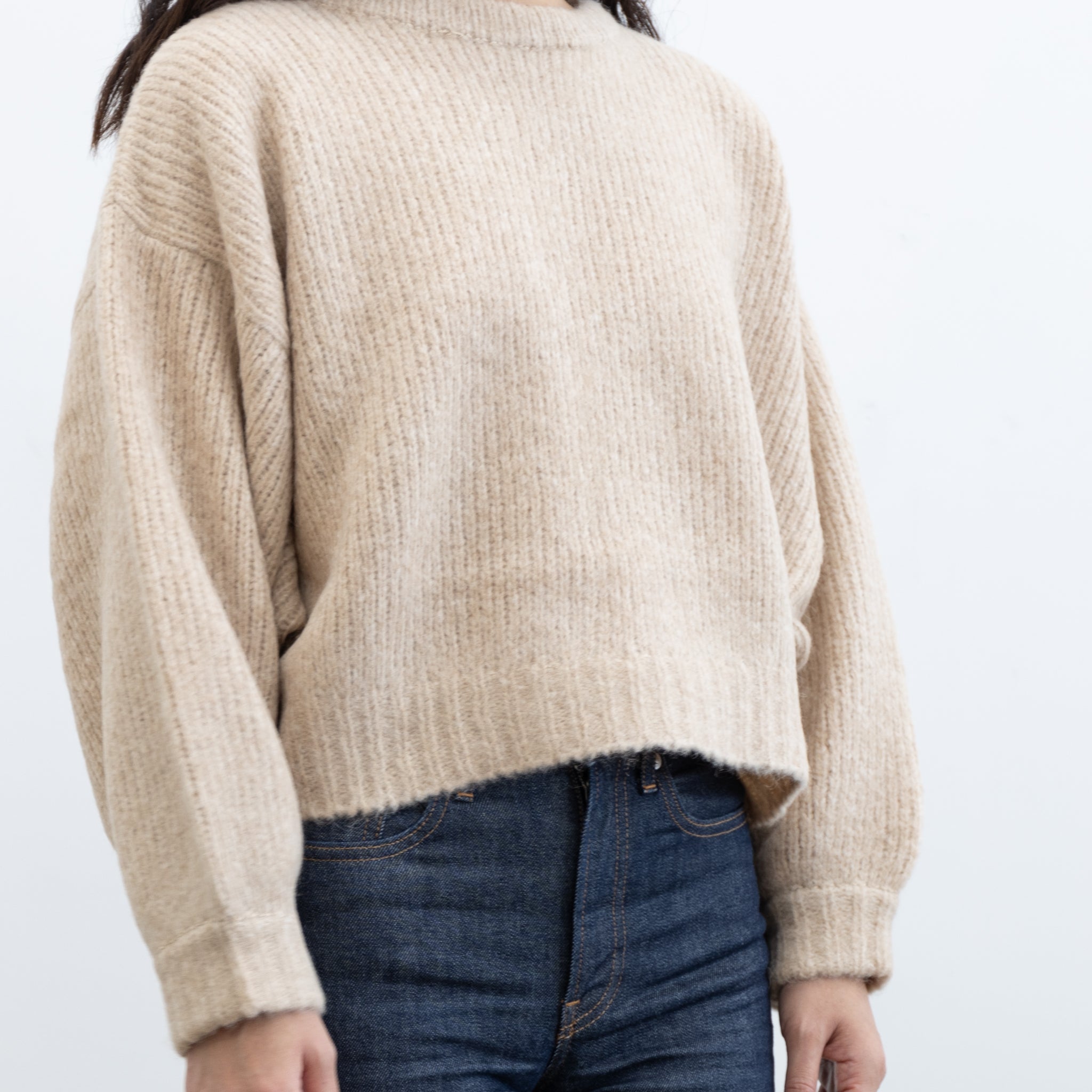 Atelier Delphine Balloon Sleeve Sweater | Tortoise General Store