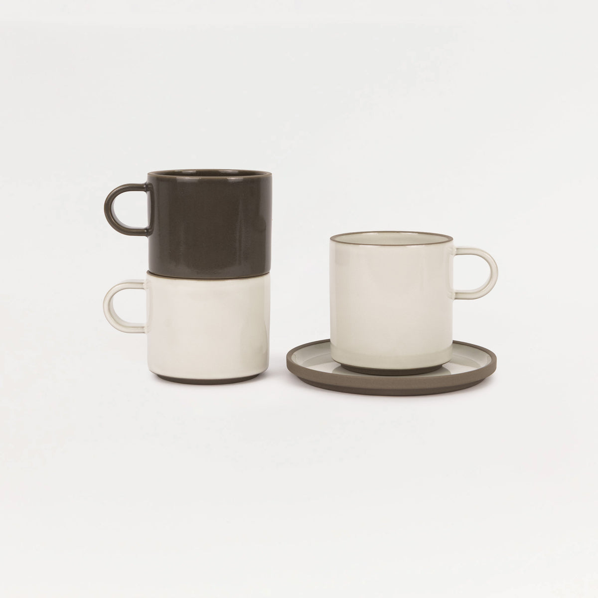 HYW020 - Mug Ash White Medium ø 3.3/8"