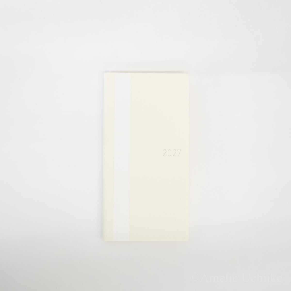 Hobonichi 2027 Planner : Weeks White Line Ivory