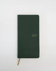 Hobonichi 2027 Planner : Weeks Leather Forest Green