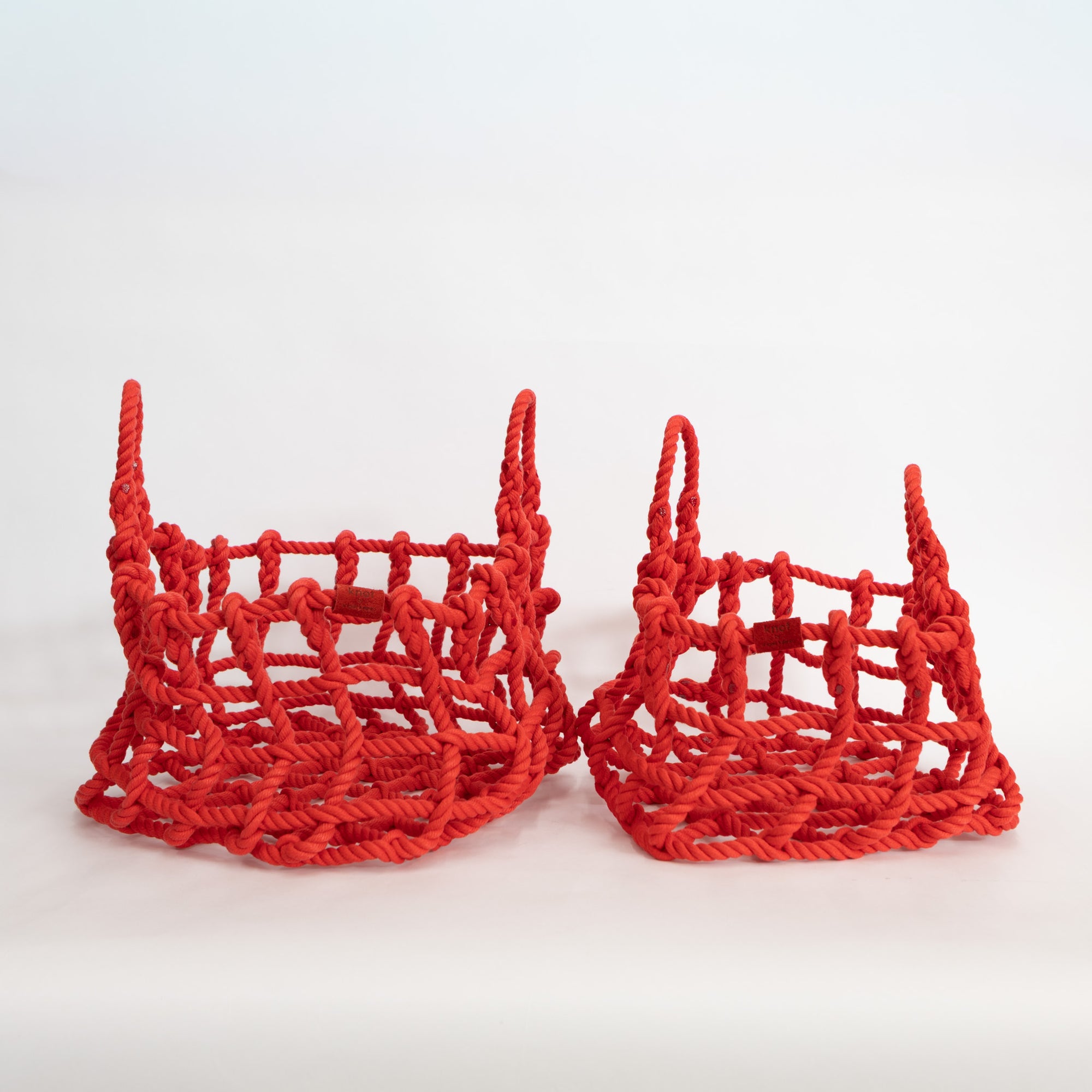 Knot Basket Red by Shigeki Fujishiro | tortoise general store