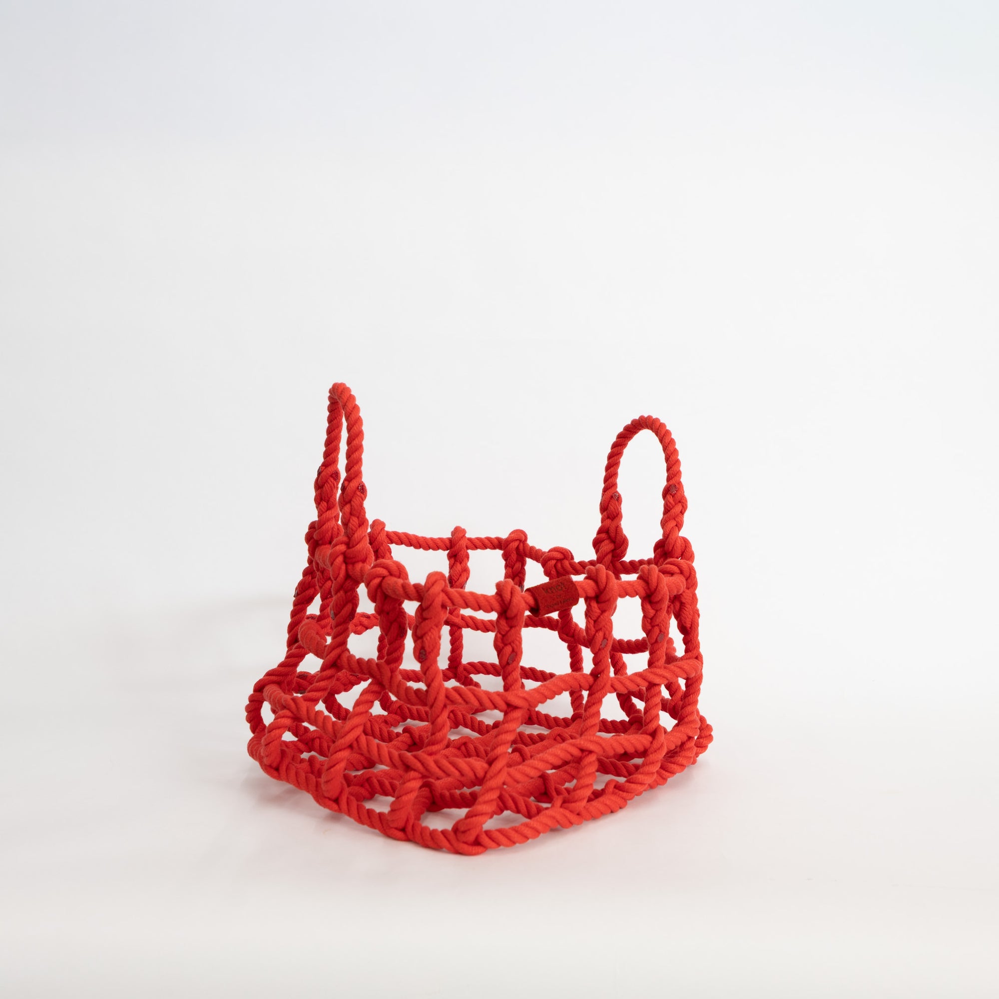 Knot Basket Red by Shigeki Fujishiro | tortoise general store