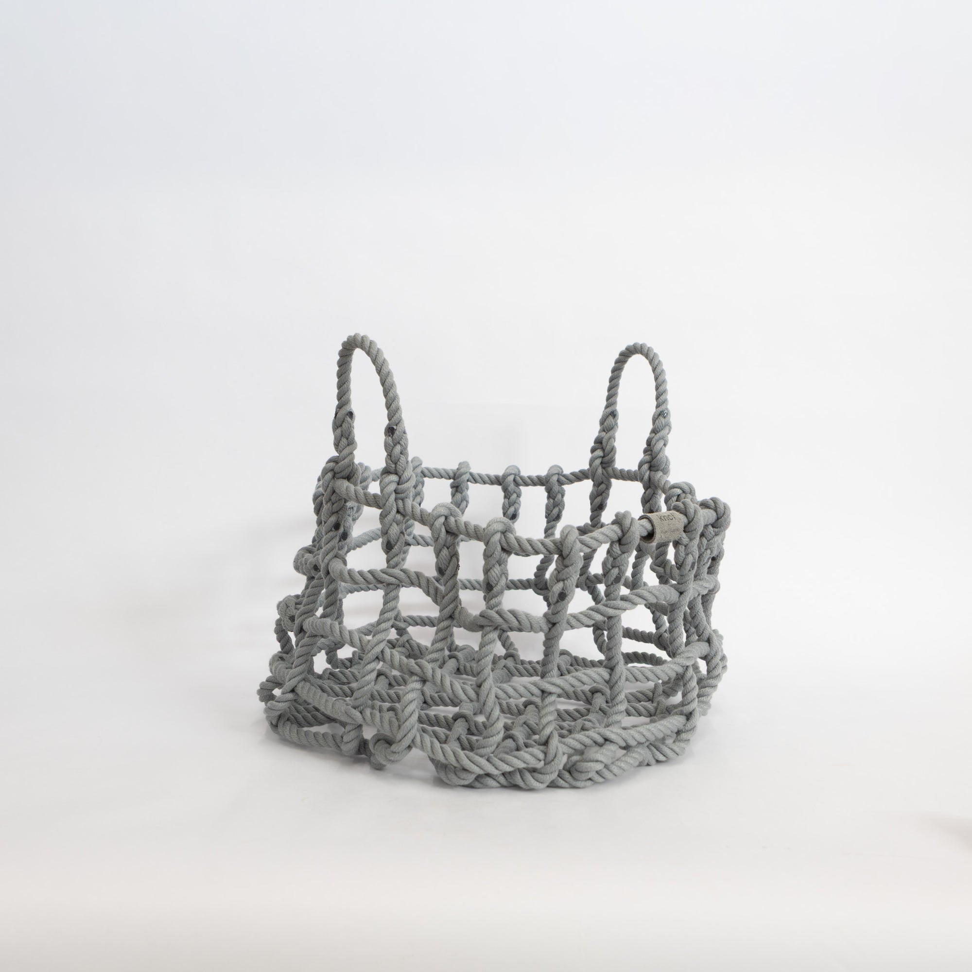Knot Basket Gray by Shigeki Fujishiro | tortoise general store