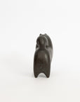 Bronze Dog Sculpture