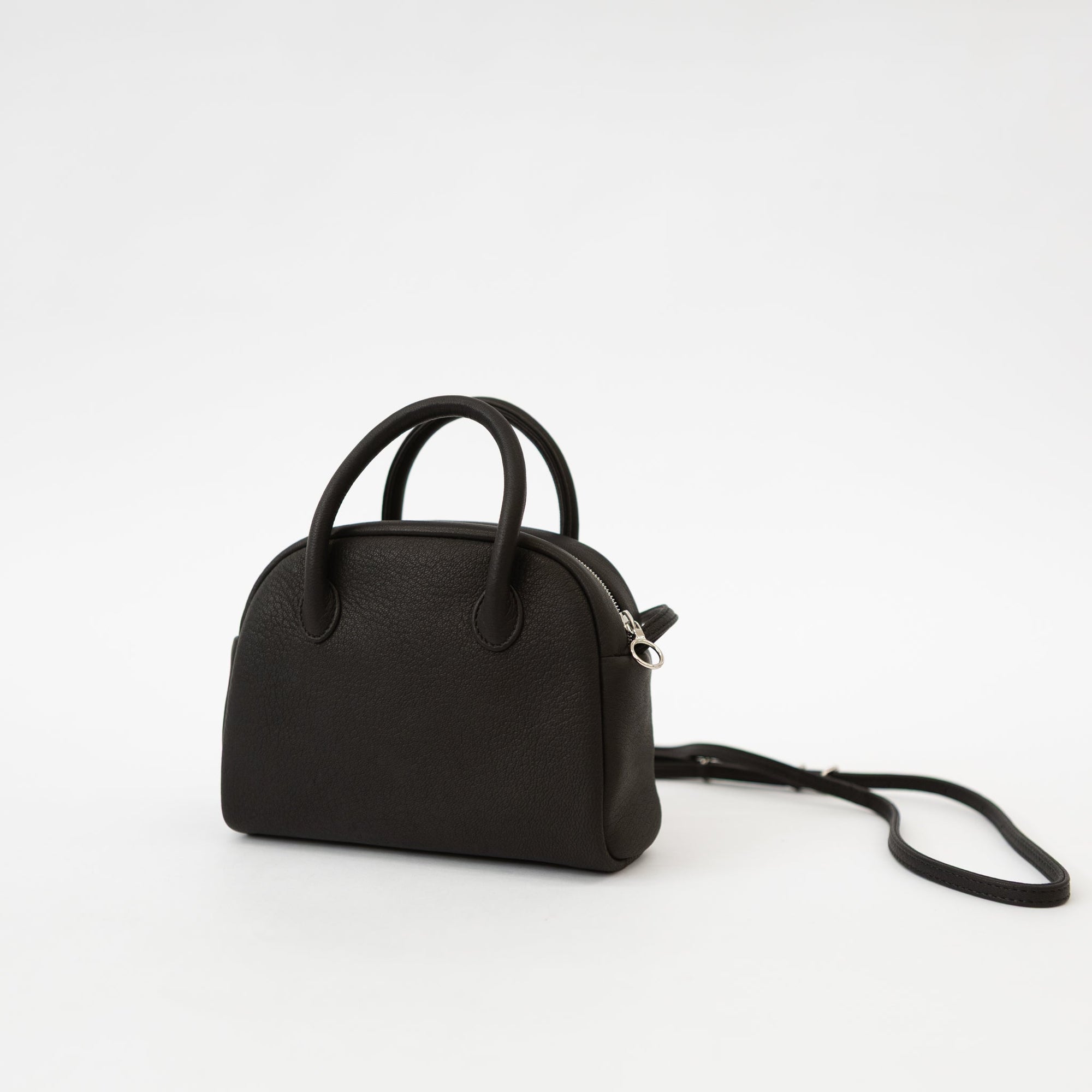 Aeta Deer Leather Boston Mini Shoulder Bag DA39 | Tortoise General Store