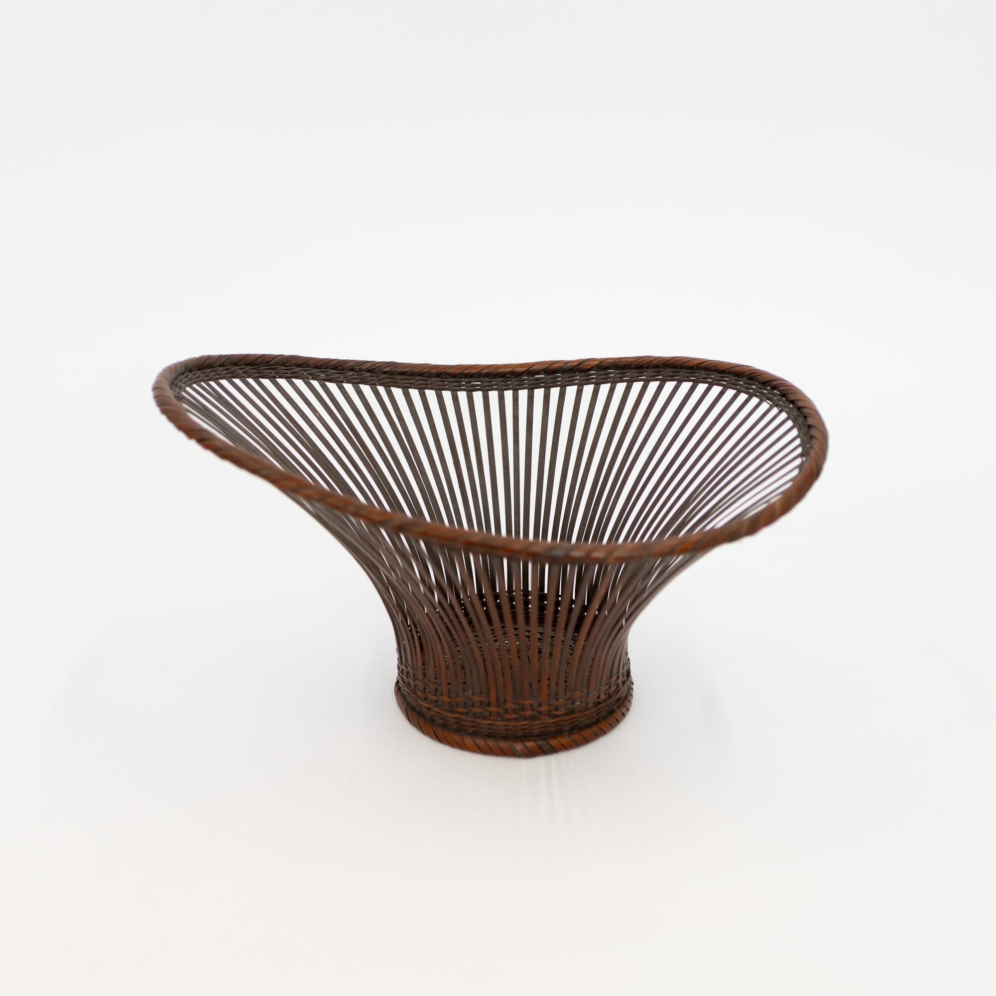Asymmetrical Bamboo Basket | Tortoise General Store