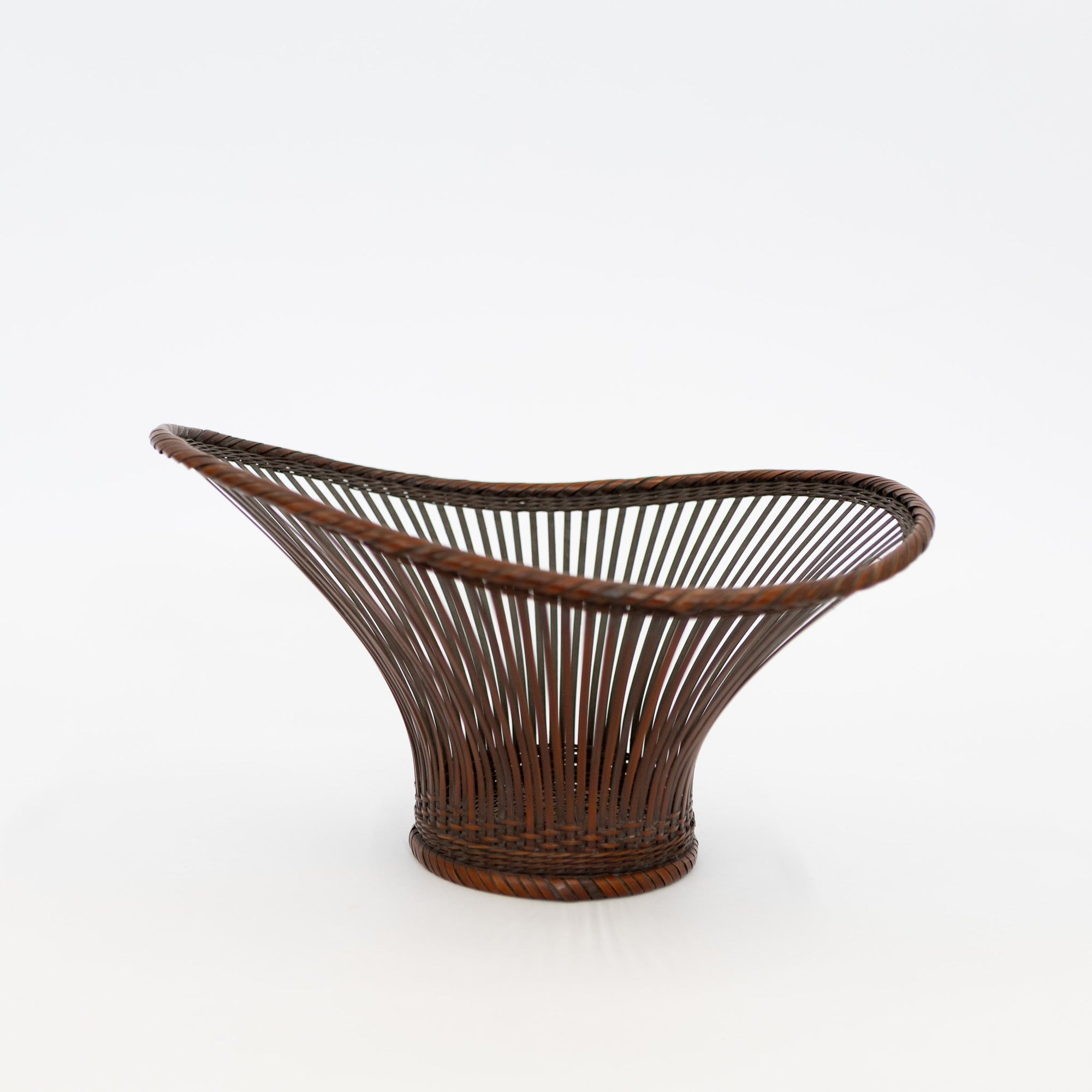 Asymmetrical Bamboo Basket | Tortoise General Store