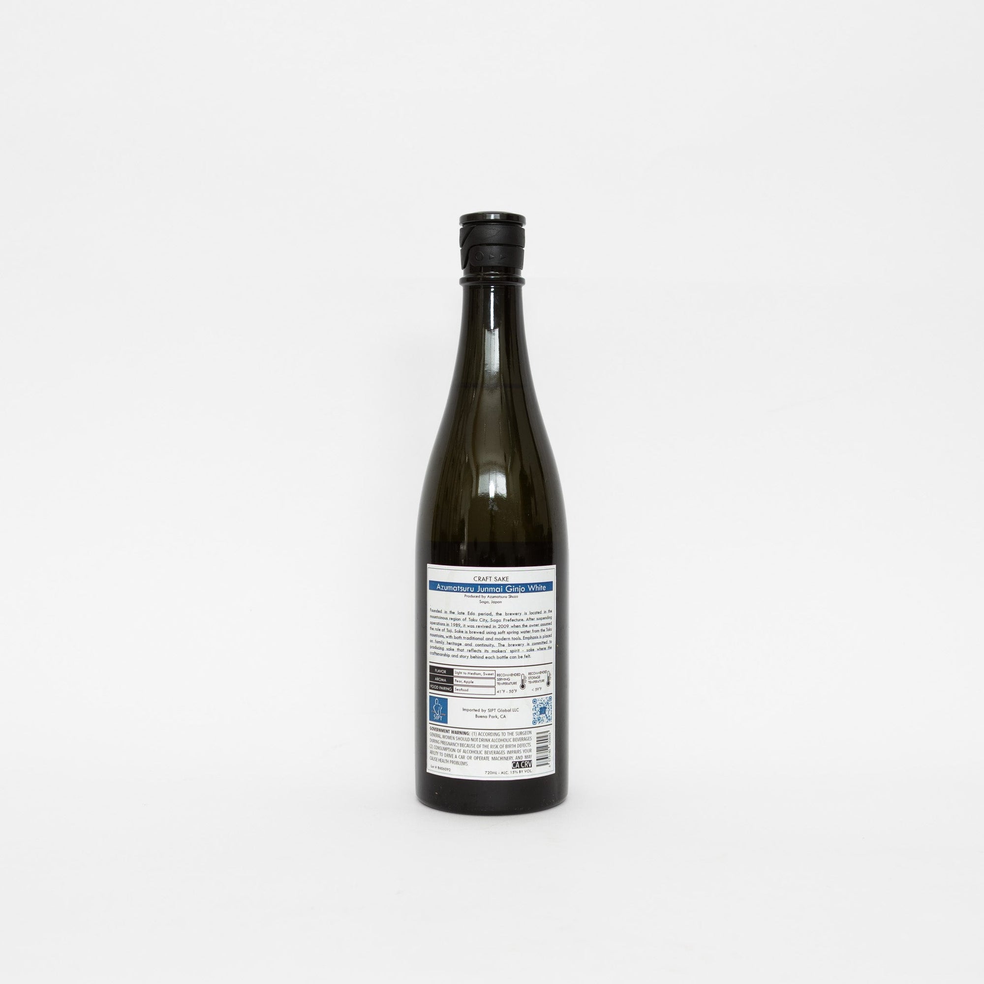 Azumatsuru Junmai Ginjo White | Tortoise General Store