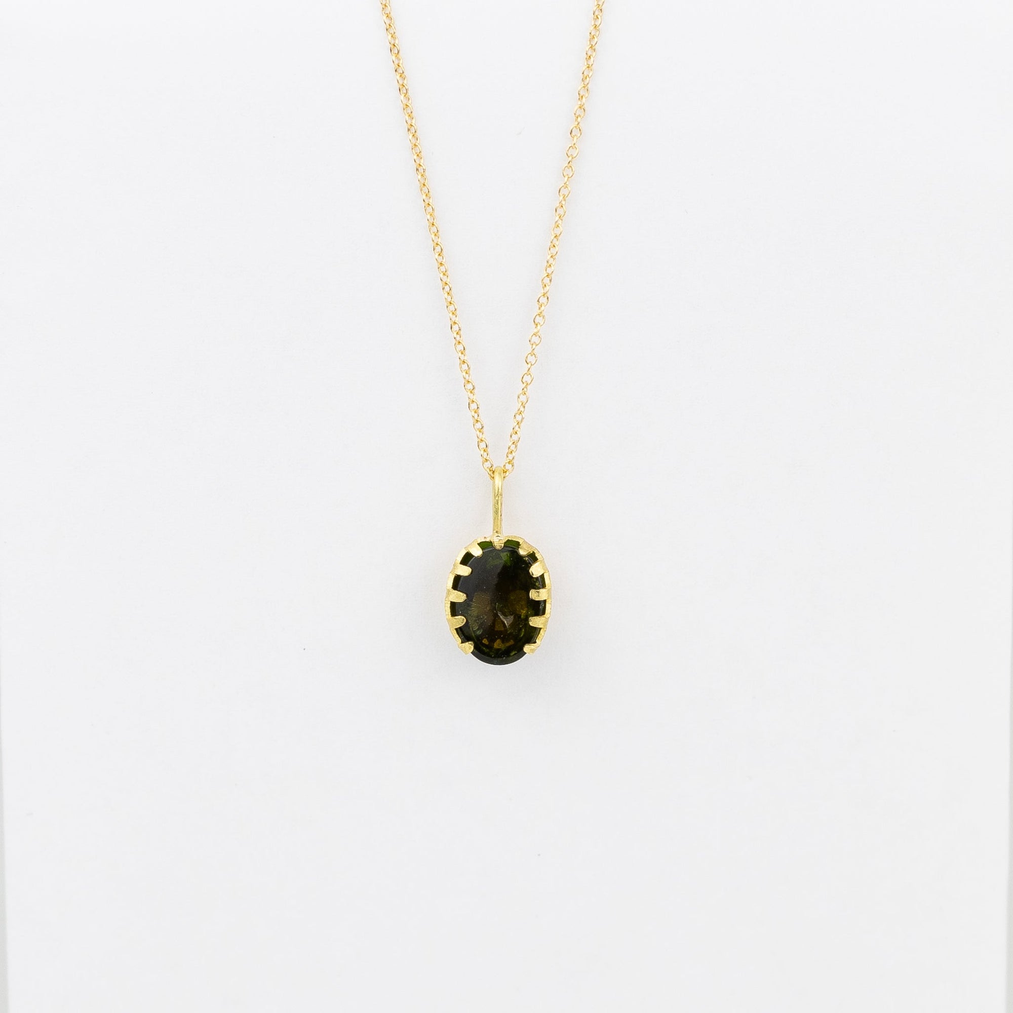 Black Barc 'Doku' Green Tourmaline Necklace | Tortoise General Store