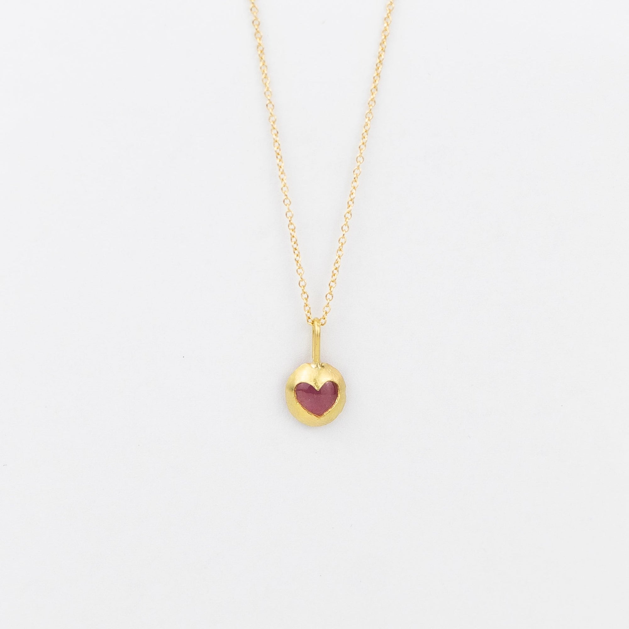 Black Barc 'Heart' Ruby Necklace | Tortoise General Store