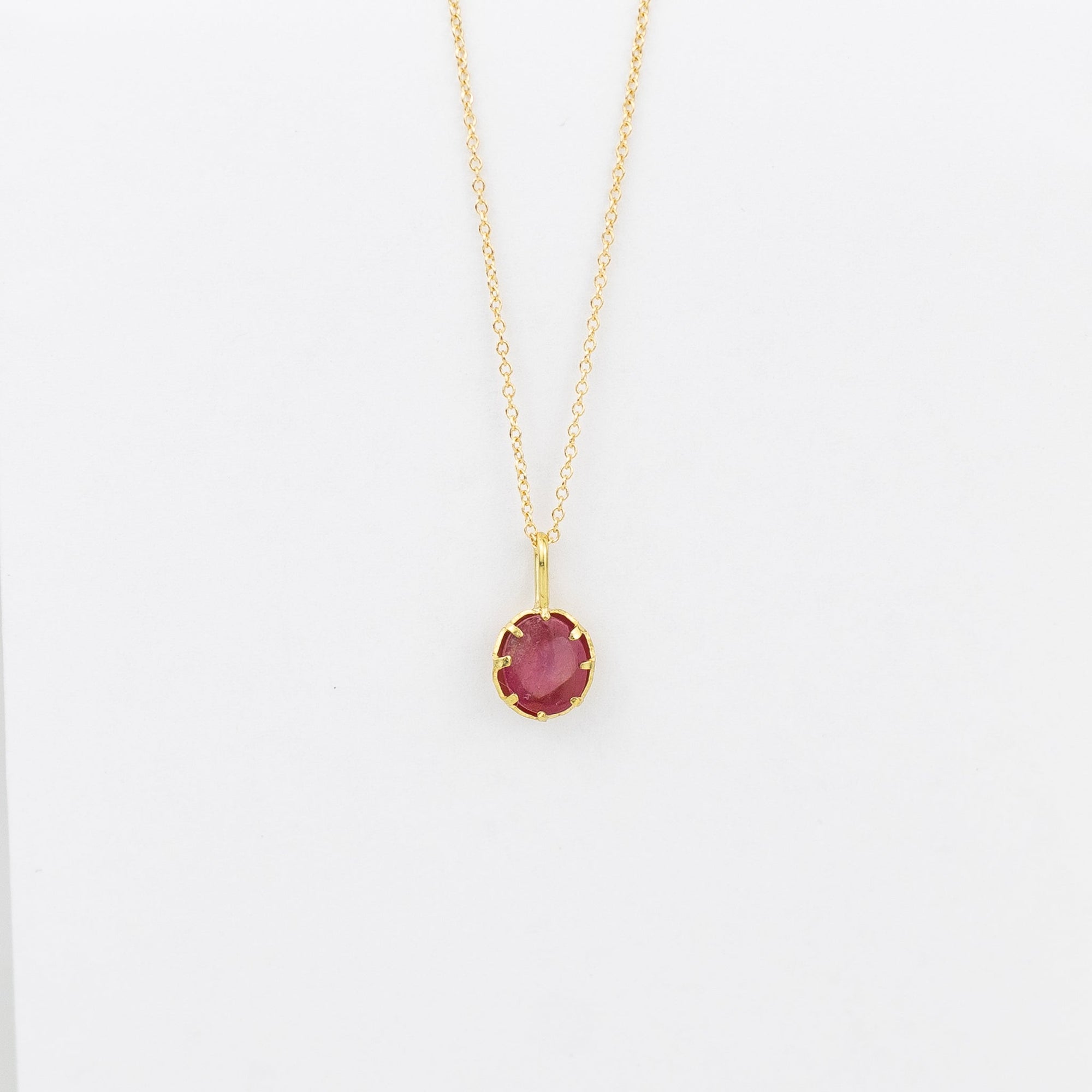 Black Barc 'Heart' Ruby Necklace | Tortoise General Store