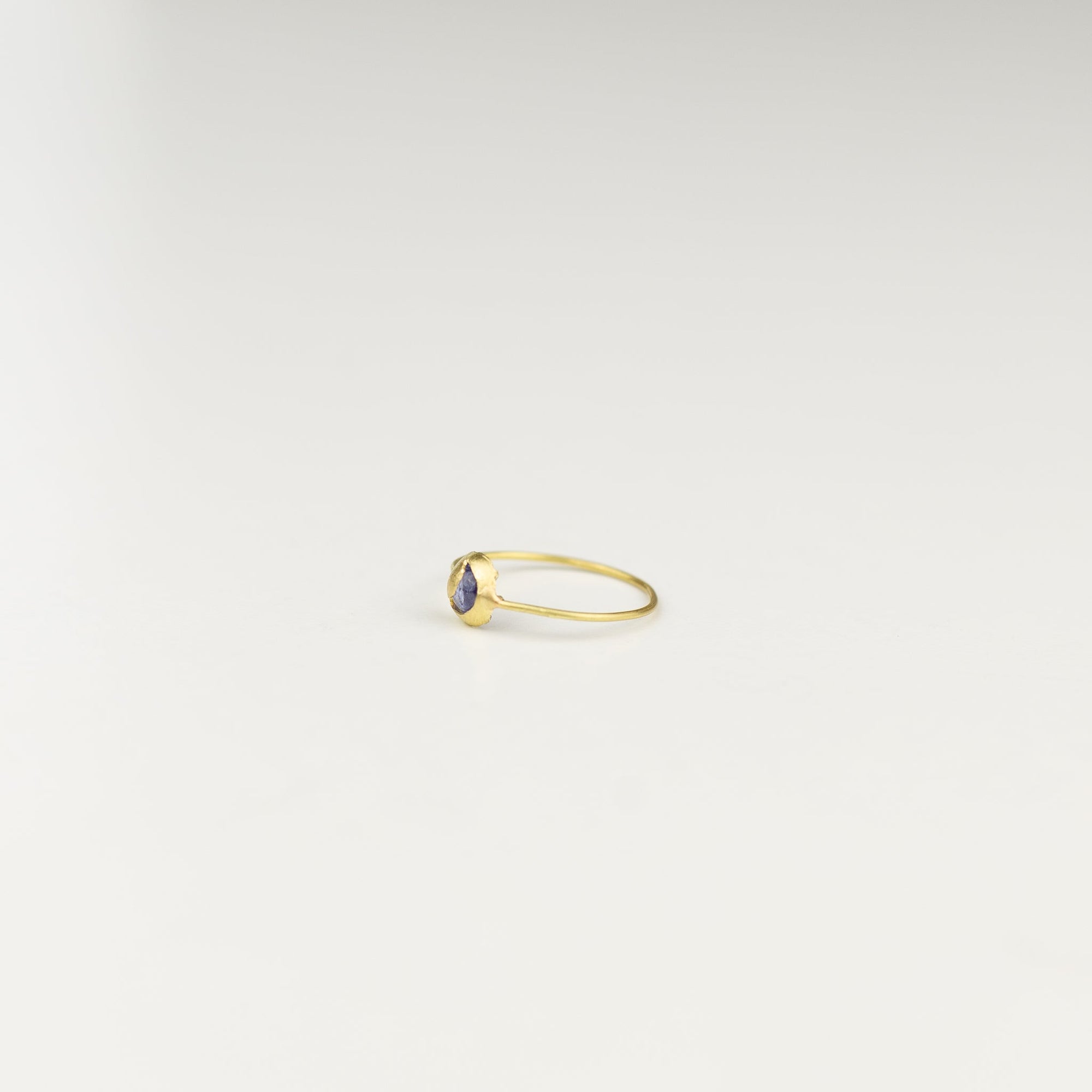 Black Barc 'Moon' Aquamarine Ring | Tortoise General Store