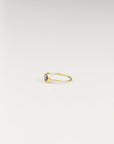 Black Barc 'Moon' Aquamarine Ring | Tortoise General Store