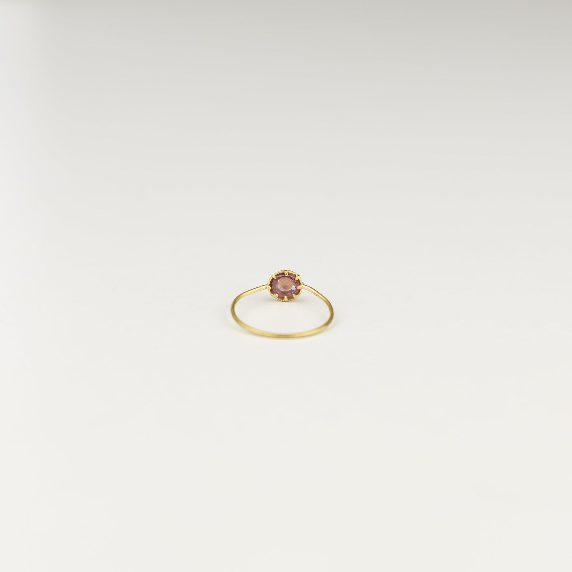 Black Barc 'Smiley' Pink Tourmaline Ring | Tortoise General Store