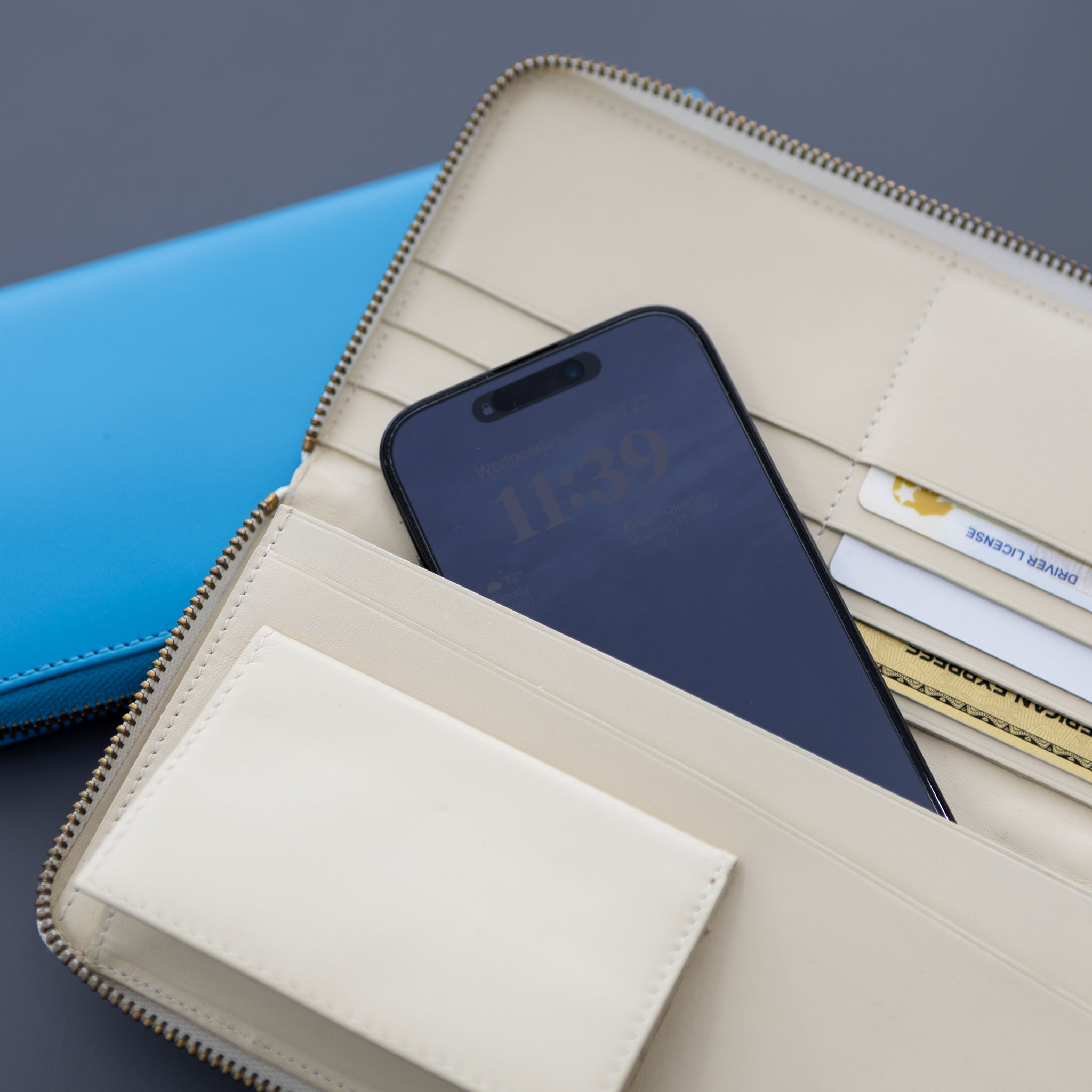 小物 Aeta LONG WALLET Aeta＞ PG68 FLAT LONG WALLET/ロングウォレット