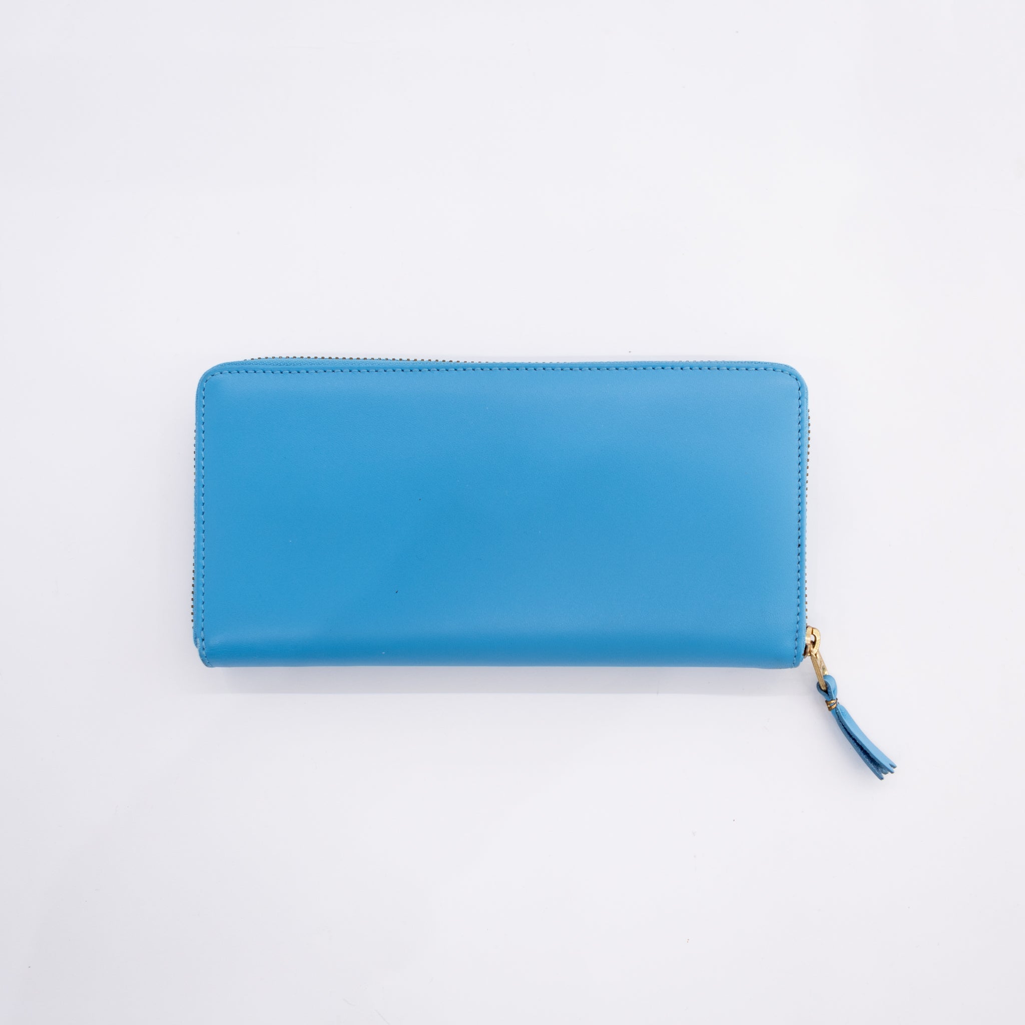 CDG Colour Embossed A Zip Around Blue SA410X財布 CDG Long Wallets | Tortoise General Store