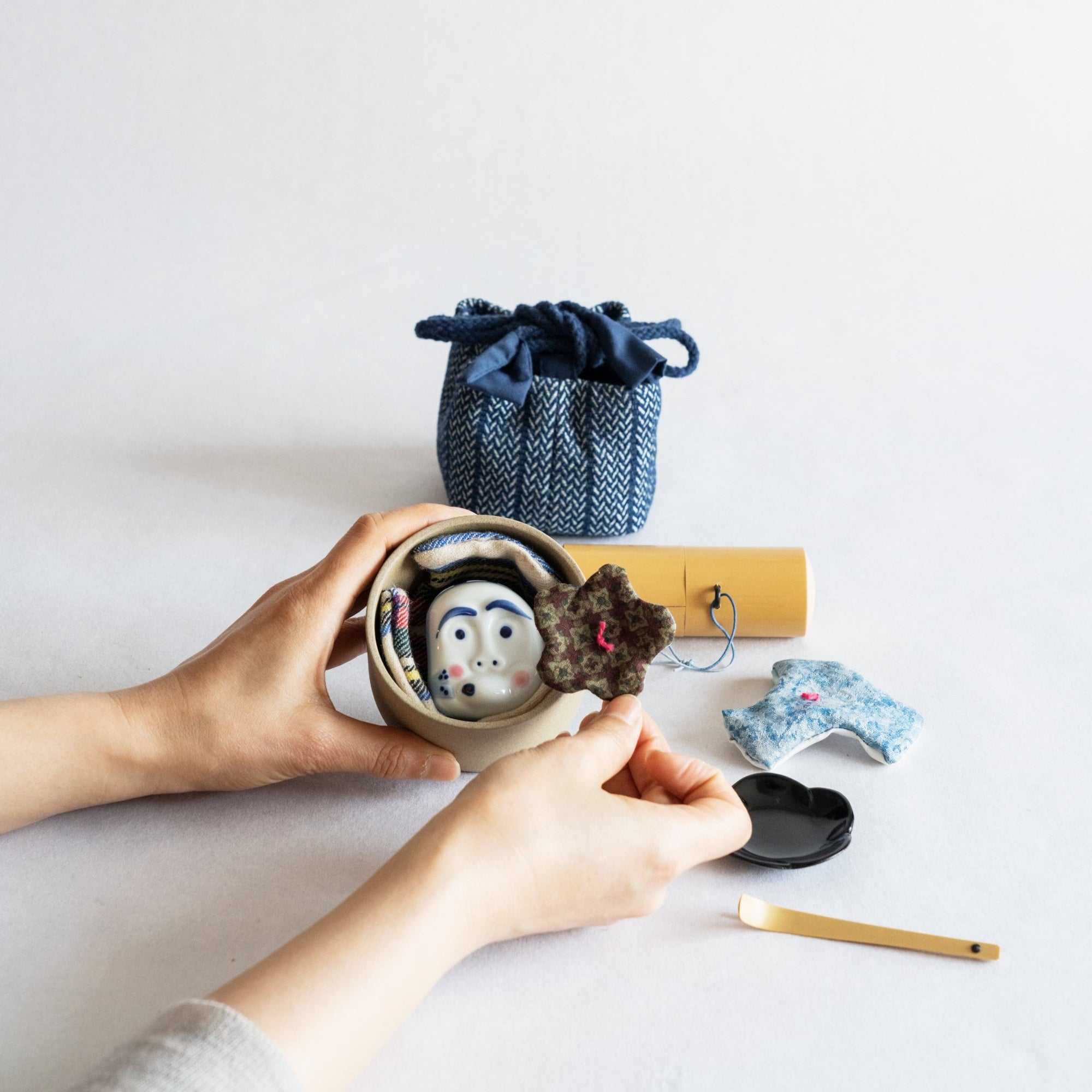 Chabako No.3 - Hyottoko Tea Basket | Tortoise General Store