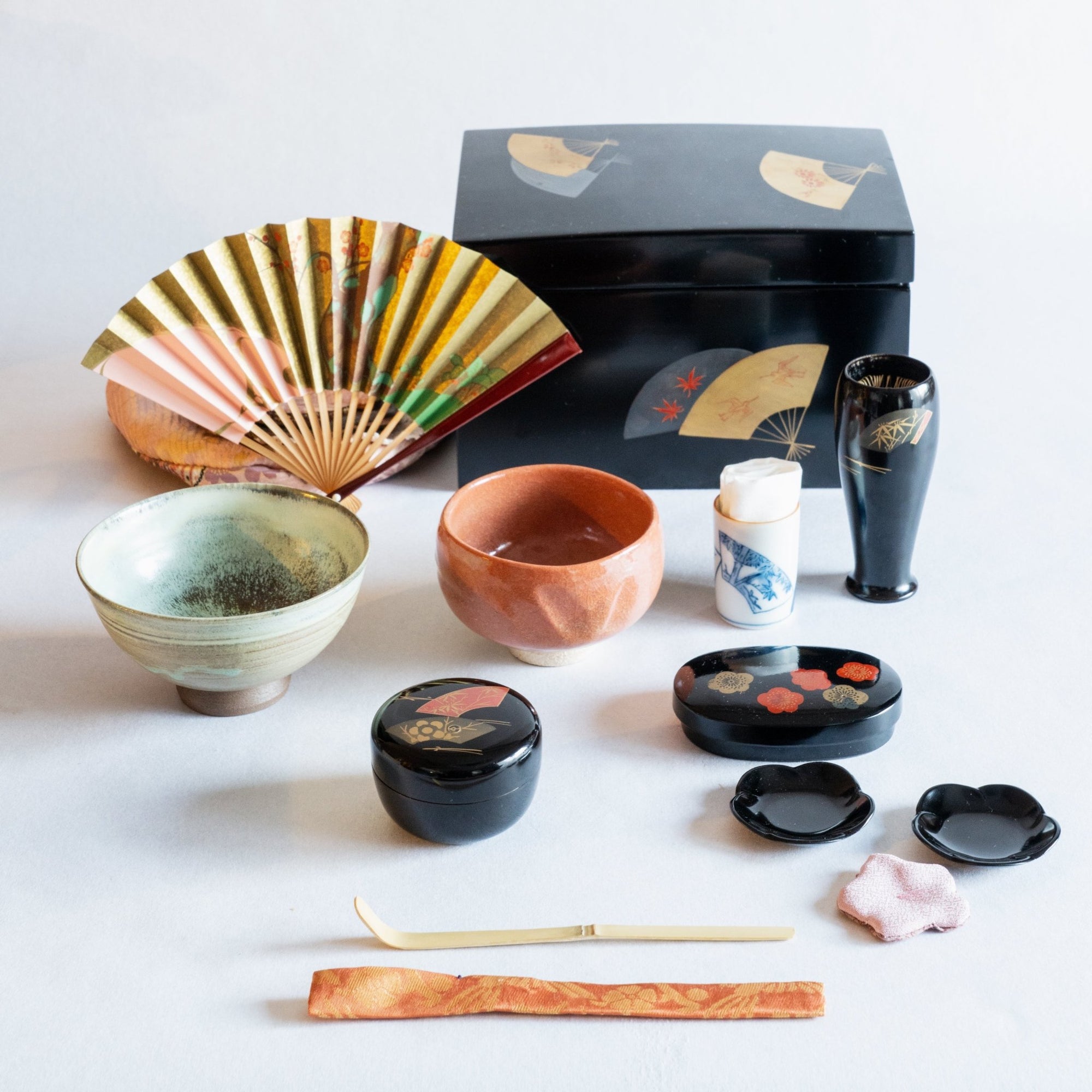 Chabako No.8 - Two in Silence: Fan Tea Box | Tortoise General Store