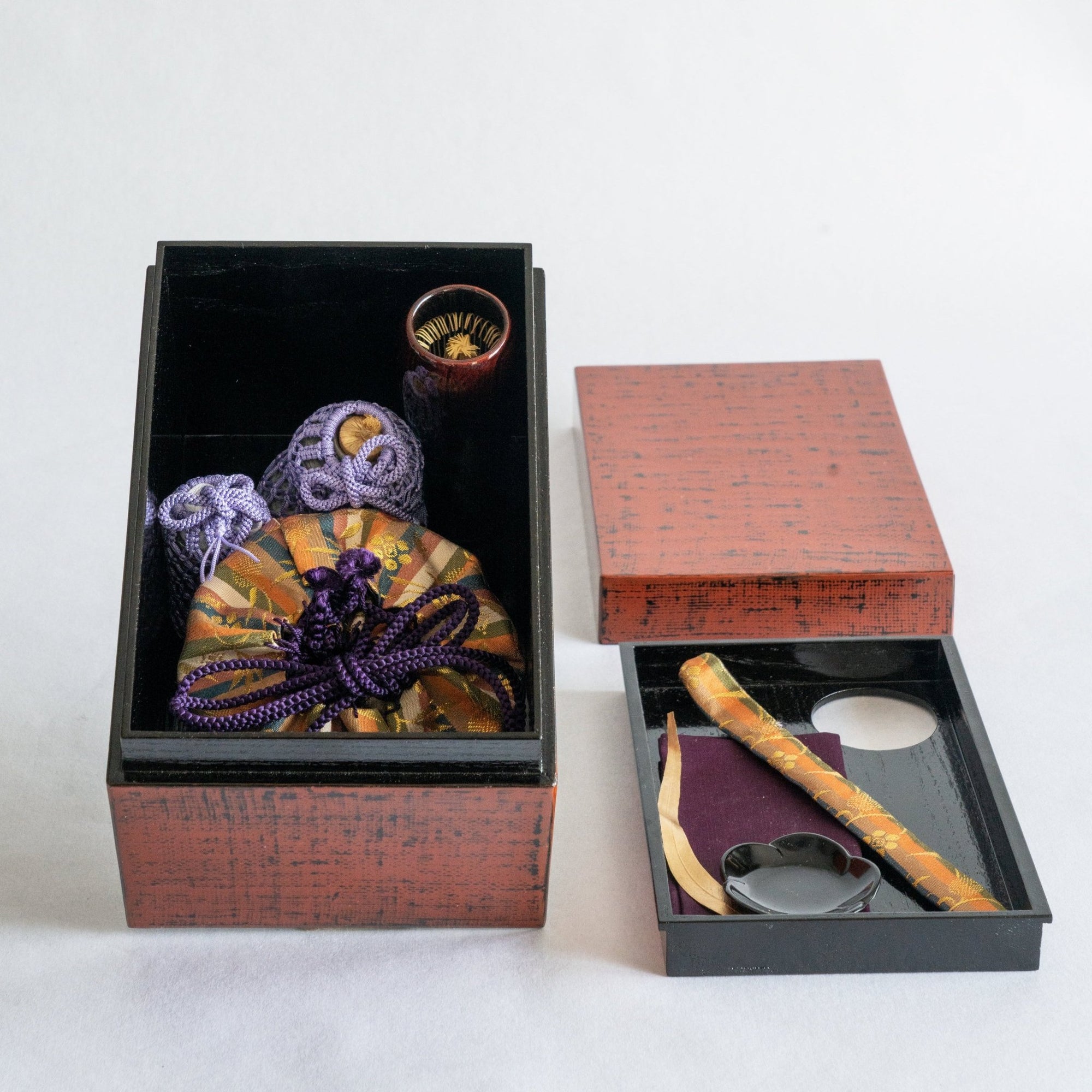 Chabako No.9 - Negoro - Nuri Oribe Tea Box | Tortoise General Store