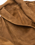 Comoli Brown Suede Robe Coat | Tortoise General Store