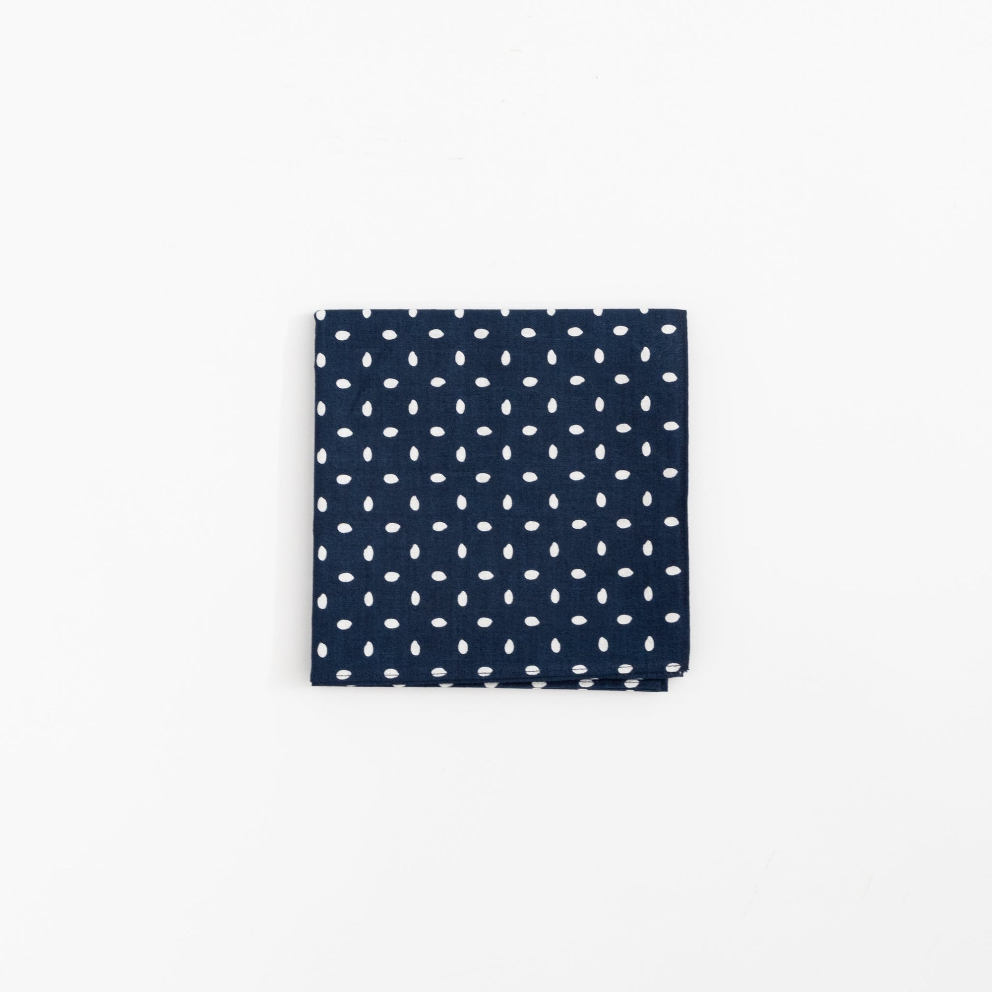 Furoshiki - White Rice on Navy | Tortoise General Store