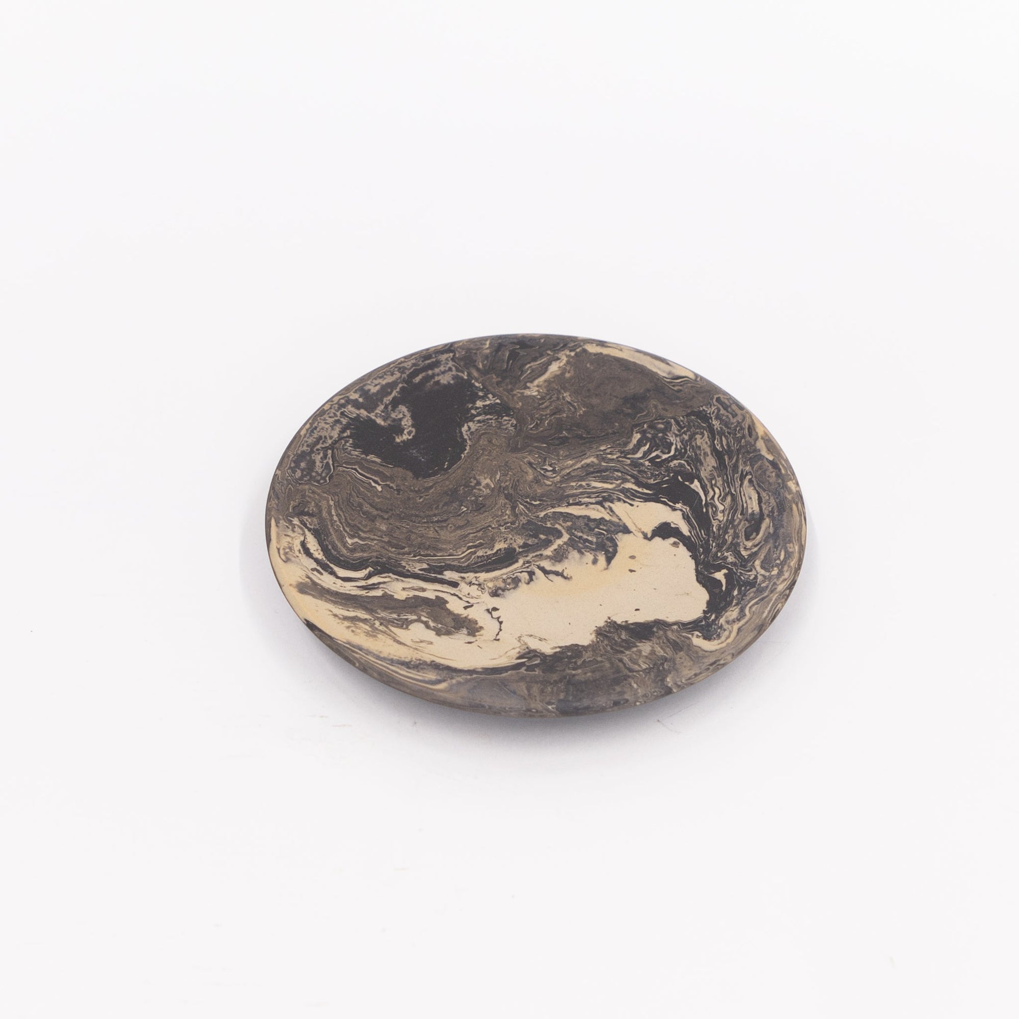 Gena Kuwan Ceramic Plate - Black | Tortoise General Store