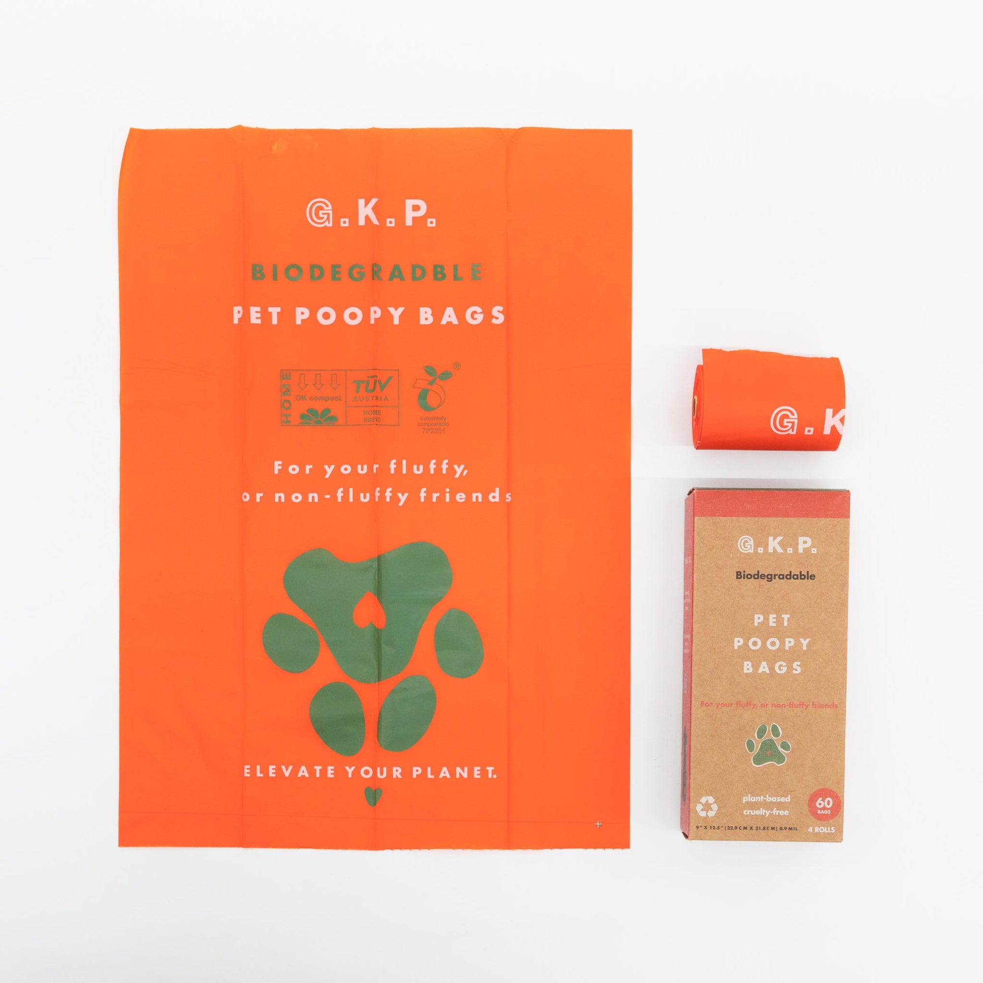 G.K.P. Biodegradable Pet Poopy Bag - Home Compostable! | Tortoise General Store