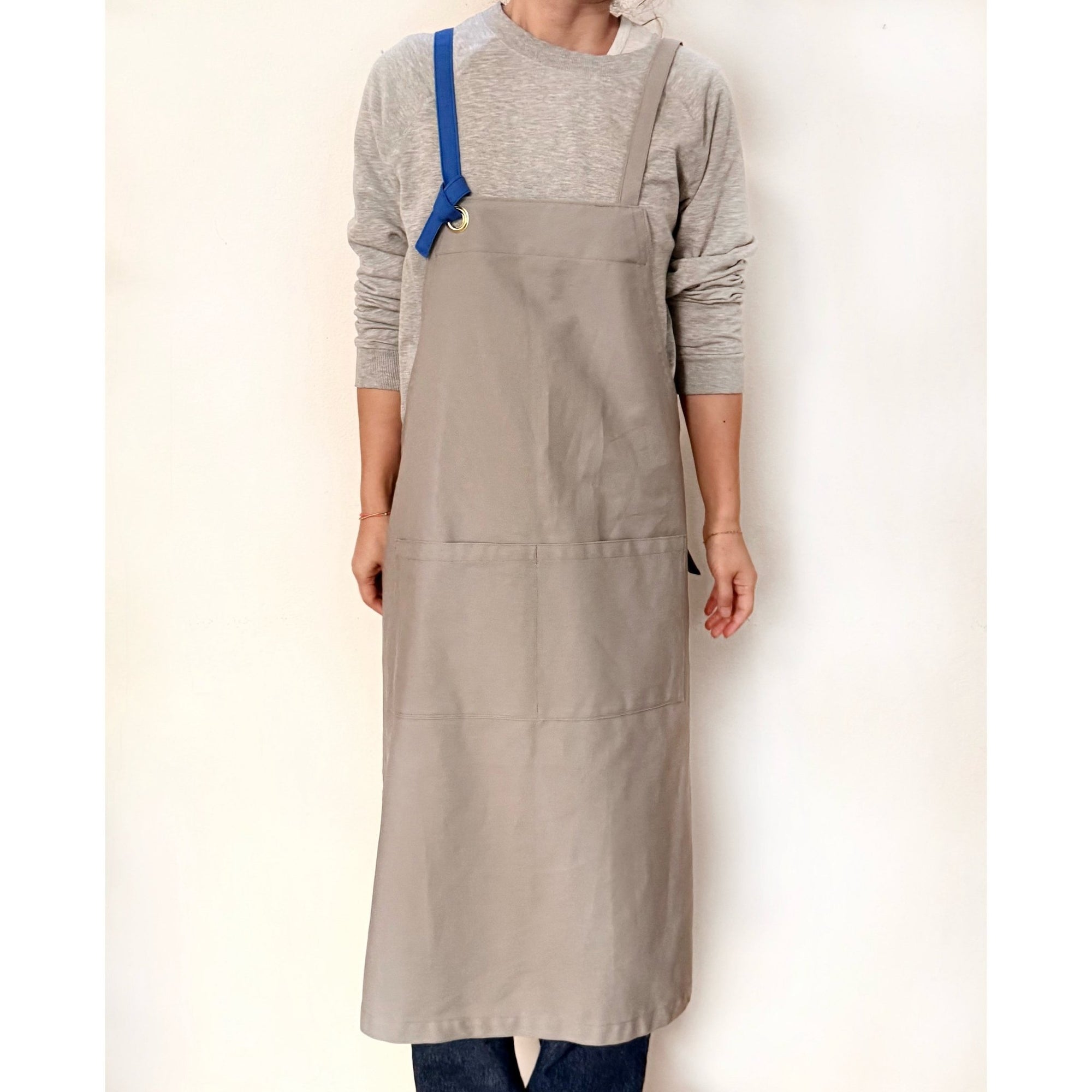 G.K.P. Front - tie Apron & Slip - On Long Apron | Tortoise General Store