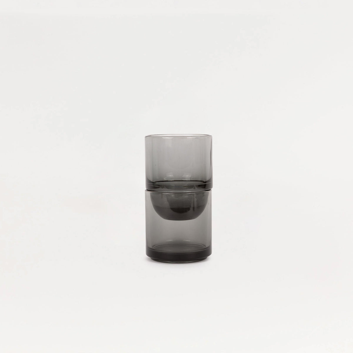 Hasami Porcelain Round Glass Cup - Gray | Tortoise General Store