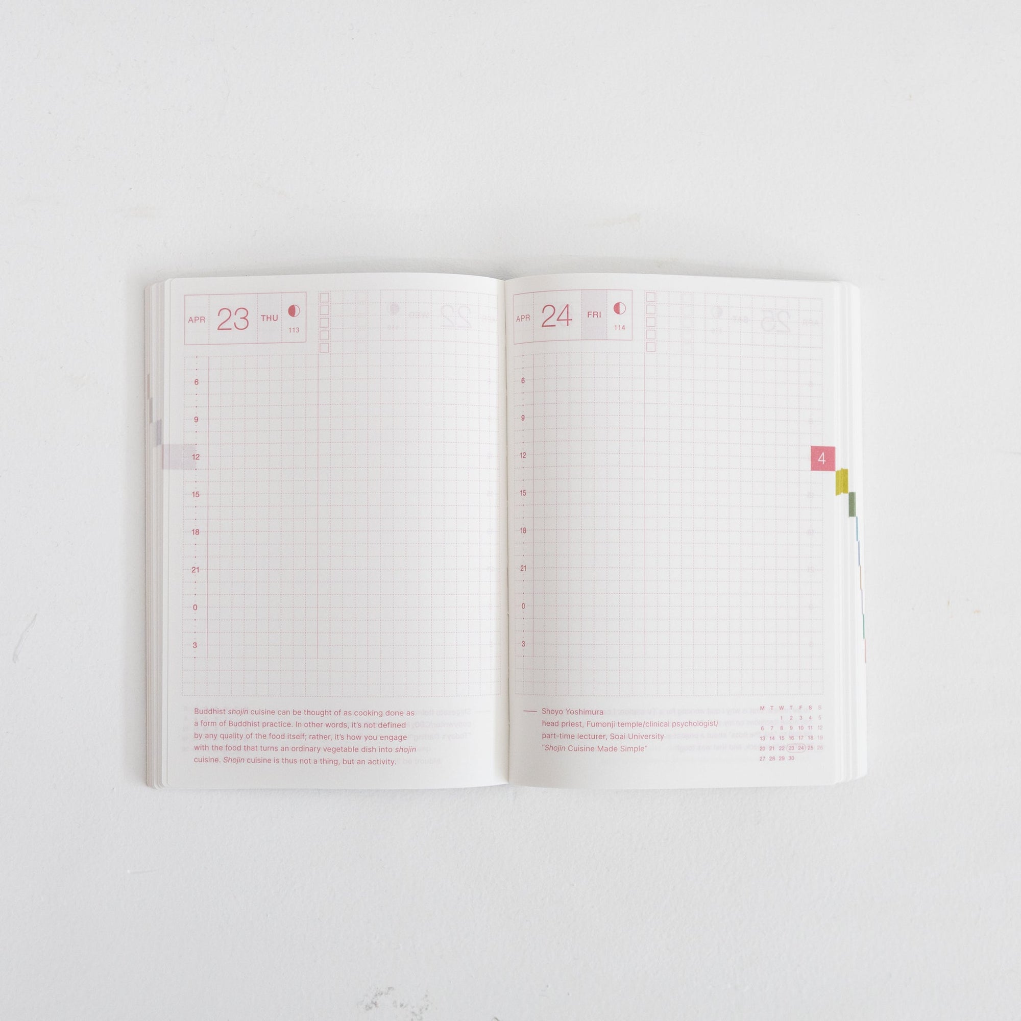 Hobonichi 2026 Planner A6 : Paper Series: Black Gingham | Tortoise General Store
