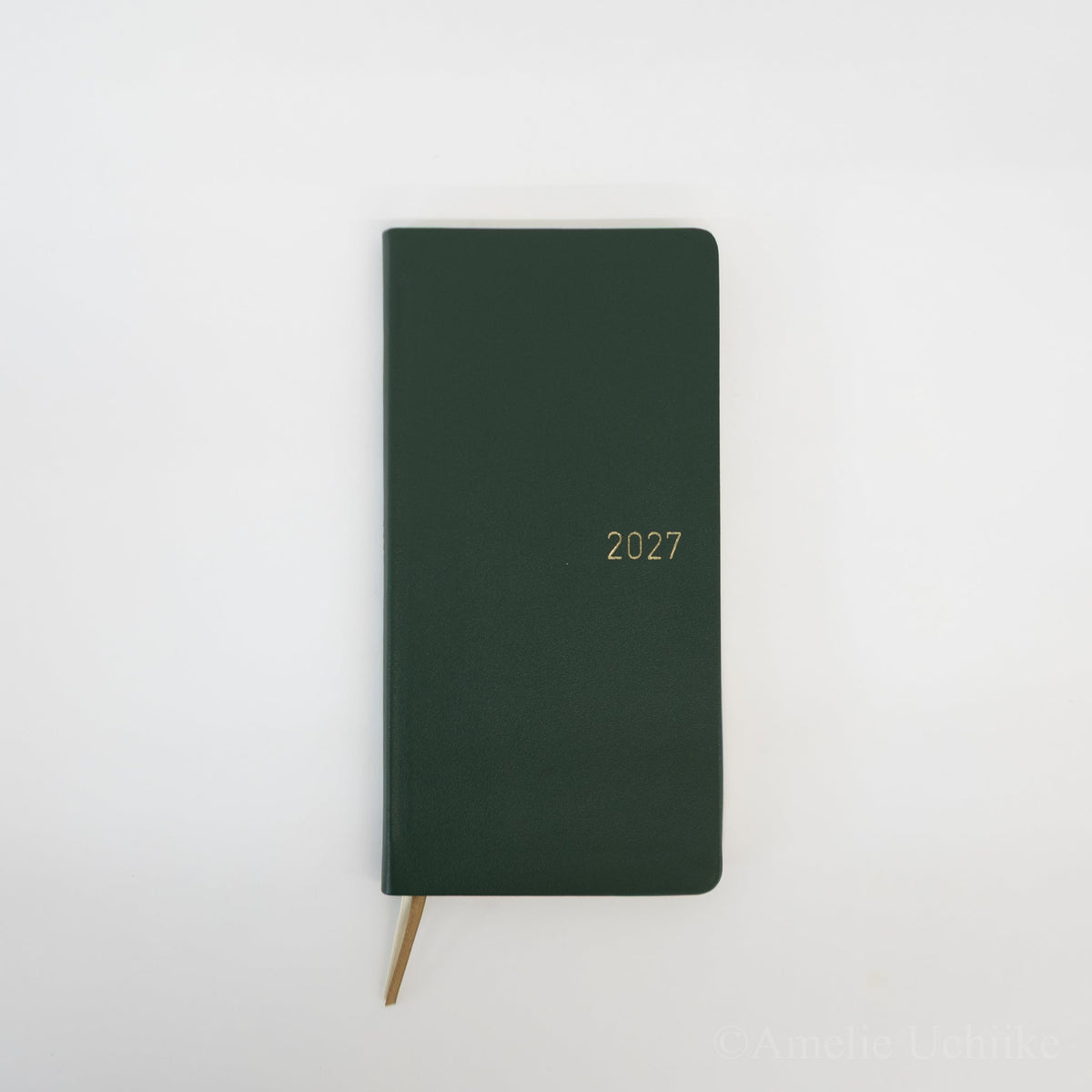 Hobonichi 2027 Planner : Weeks Leather Forest Green | Tortoise General Store