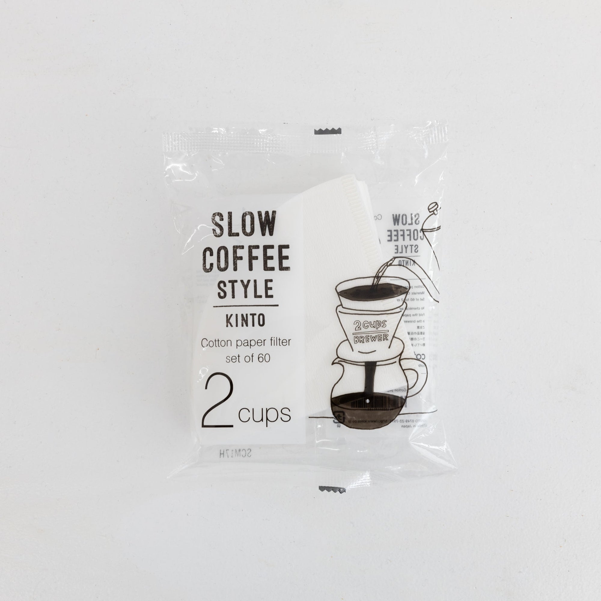 KINTO SCS Cotton Paper Filter 2 Cups | Tortoise General Store