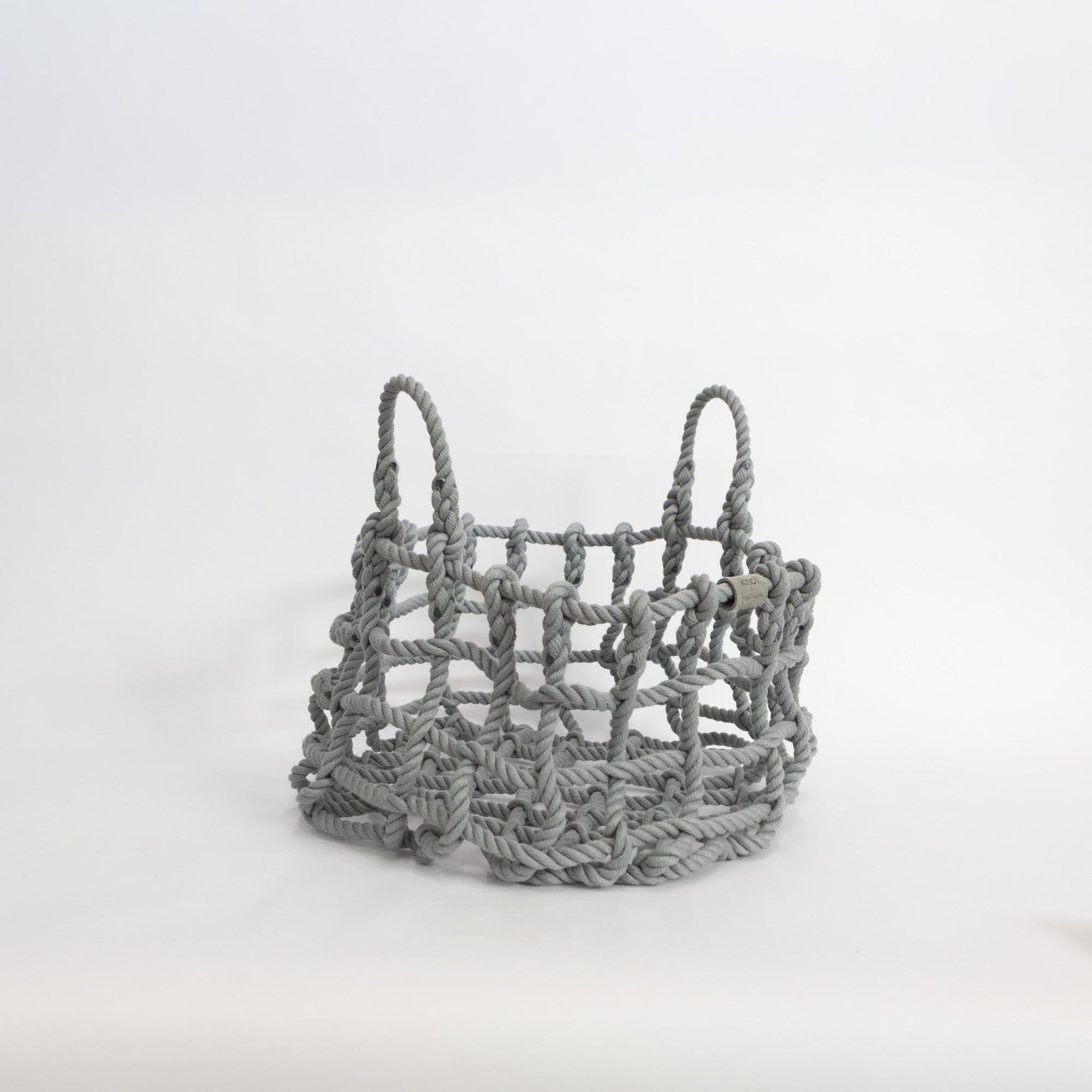 Knot Basket Gray by Shigeki Fujishiro | Tortoise General Store