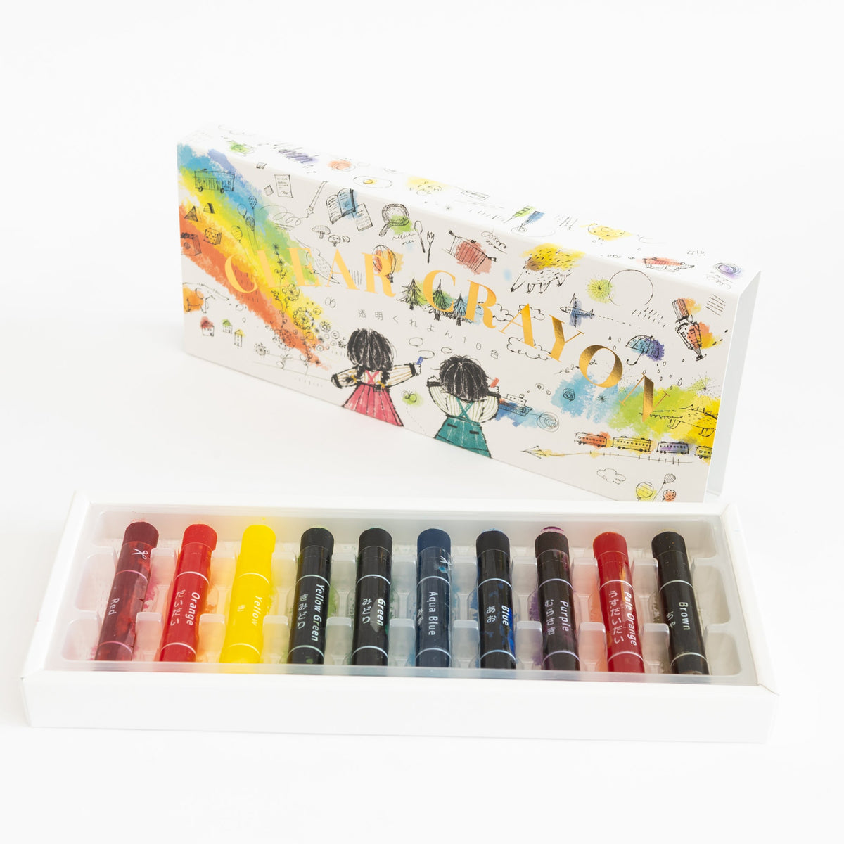 Kokuyo Transparent Crayon | Tortoise General Store