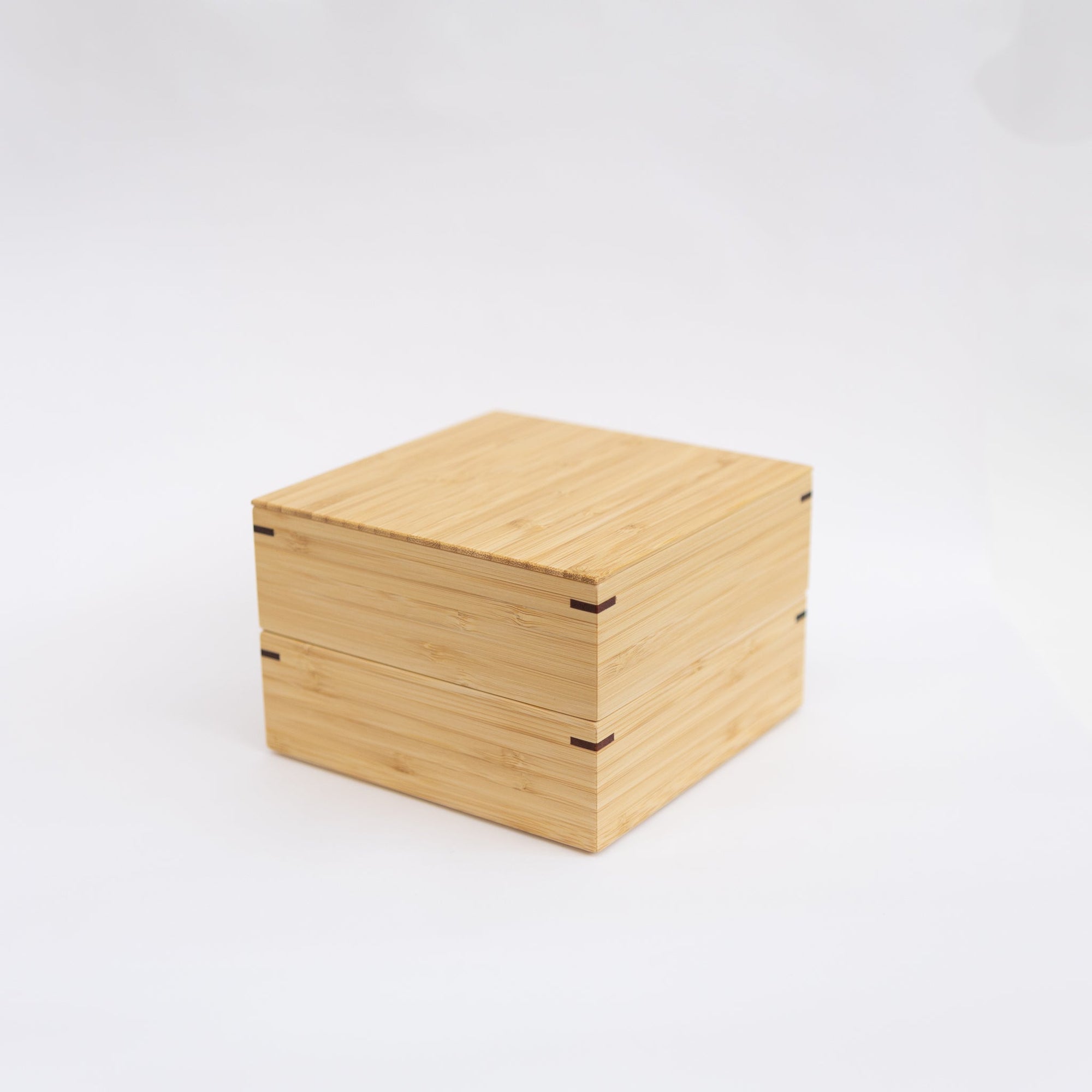 Kosuga Bamboo Tiered Square Lunch Box Set | Tortoise General Store