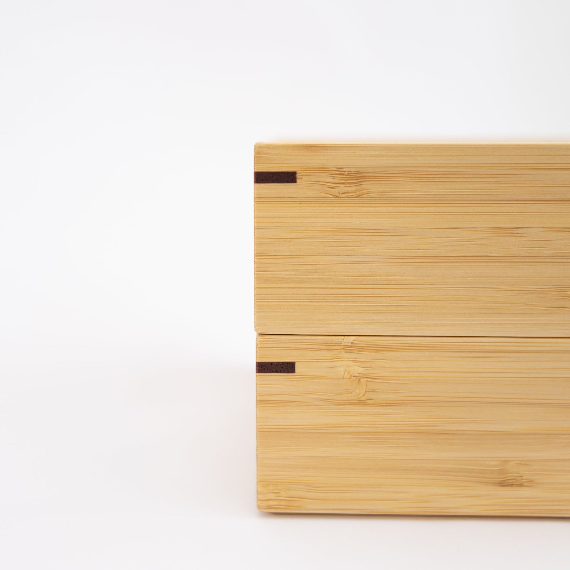 Kosuga Bamboo Tiered Square Lunch Box Set | Tortoise General Store