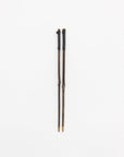 Kosuga Black Bamboo Serving Chopsticks | Tortoise General Store