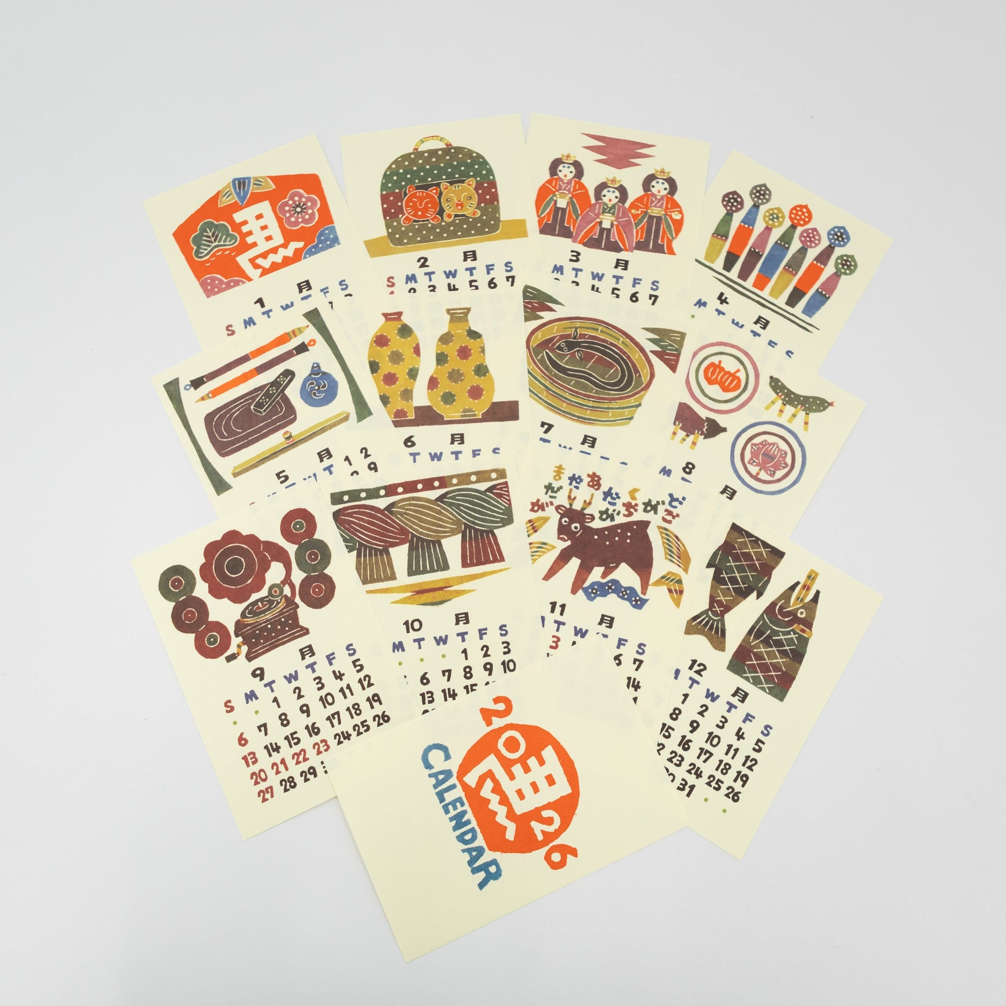 Odanaka Calendar 2026 | Tortoise General Store