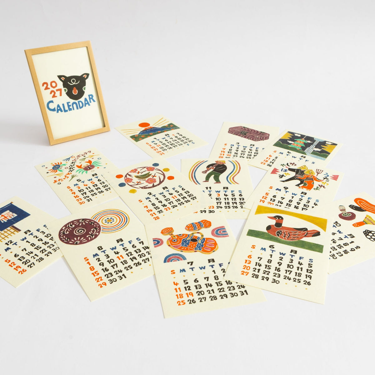 Odanaka Calendar 2027 (Year of the Sheep) | Tortoise General Store