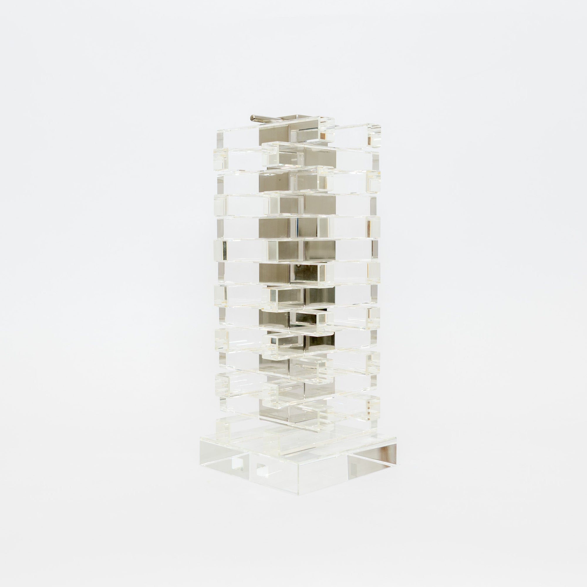 Optical Glass Flower Vase | Tortoise General Store