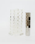 Optical Glass Flower Vase | Tortoise General Store