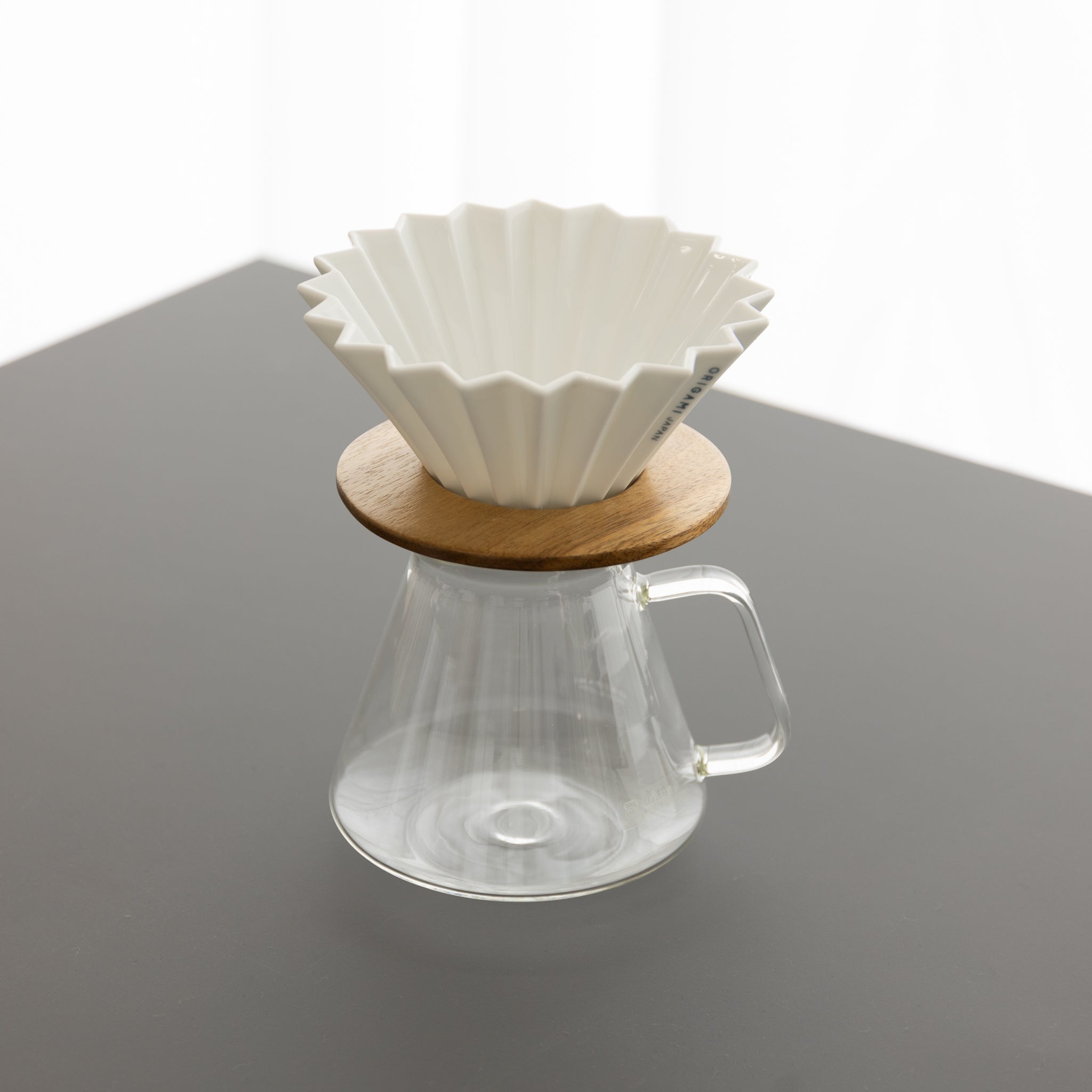 ORIGAMI X Hario Glass Server | Tortoise General Store