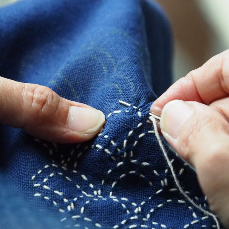 Sashiko Introduction for Beginner Workshop with Sanae Suzuki - September 13, 2025 | Tortoise General Store