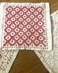 Sashiko Workshop Mini Hanafukin “Flower Cloth” | Tortoise General Store