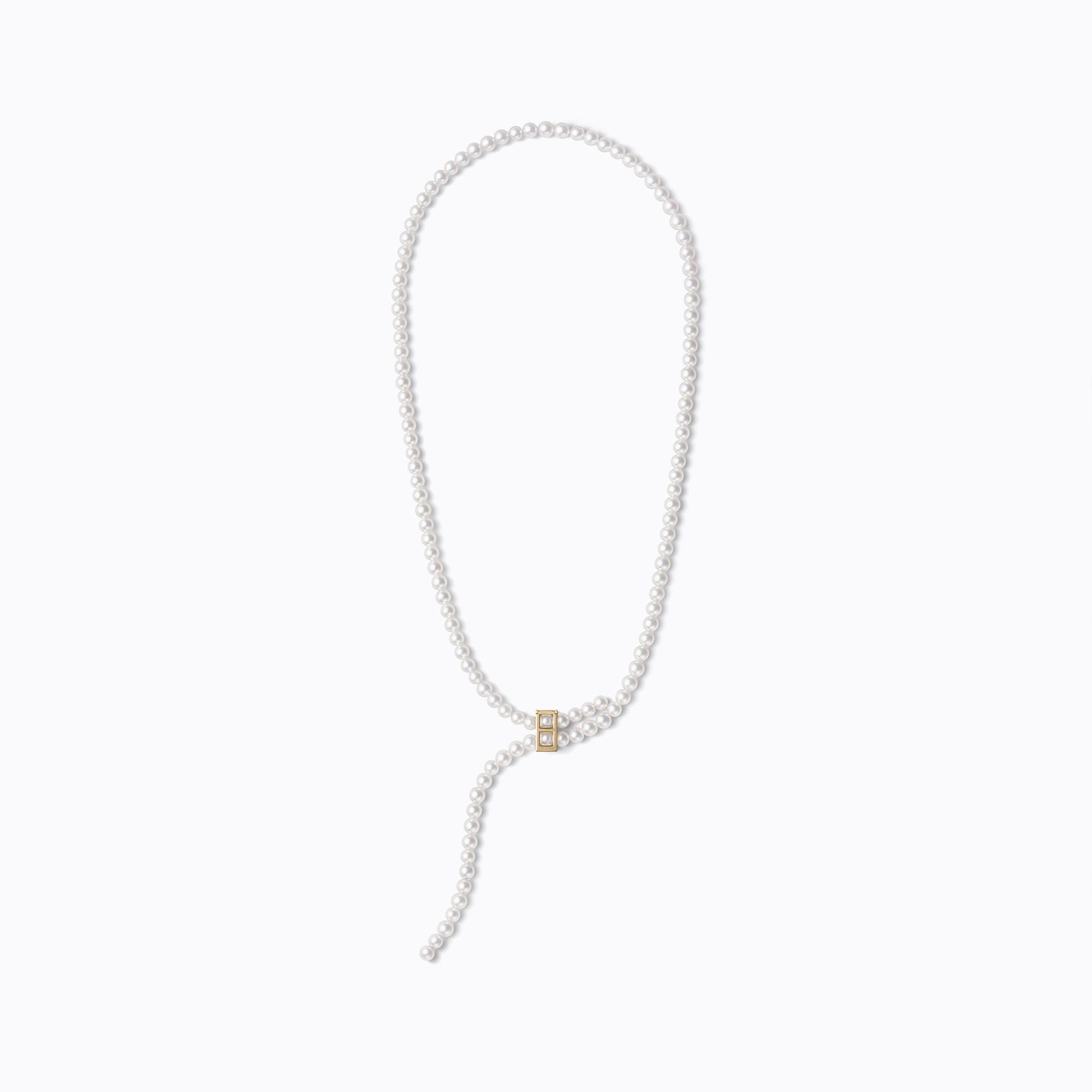 Shihara Akoya Pearl Neclace 450mm + 18K Gold Clasp | Tortoise General Store