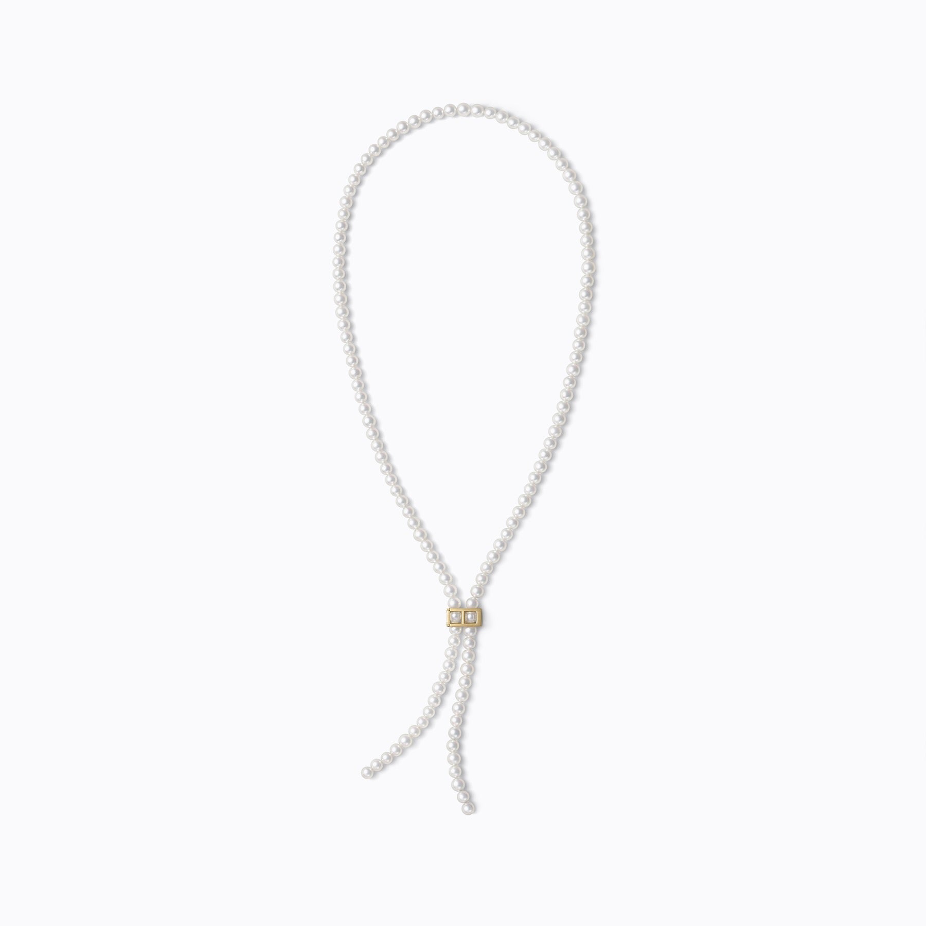 Shihara Akoya Pearl Neclace 450mm + 18K Gold Clasp | Tortoise General Store